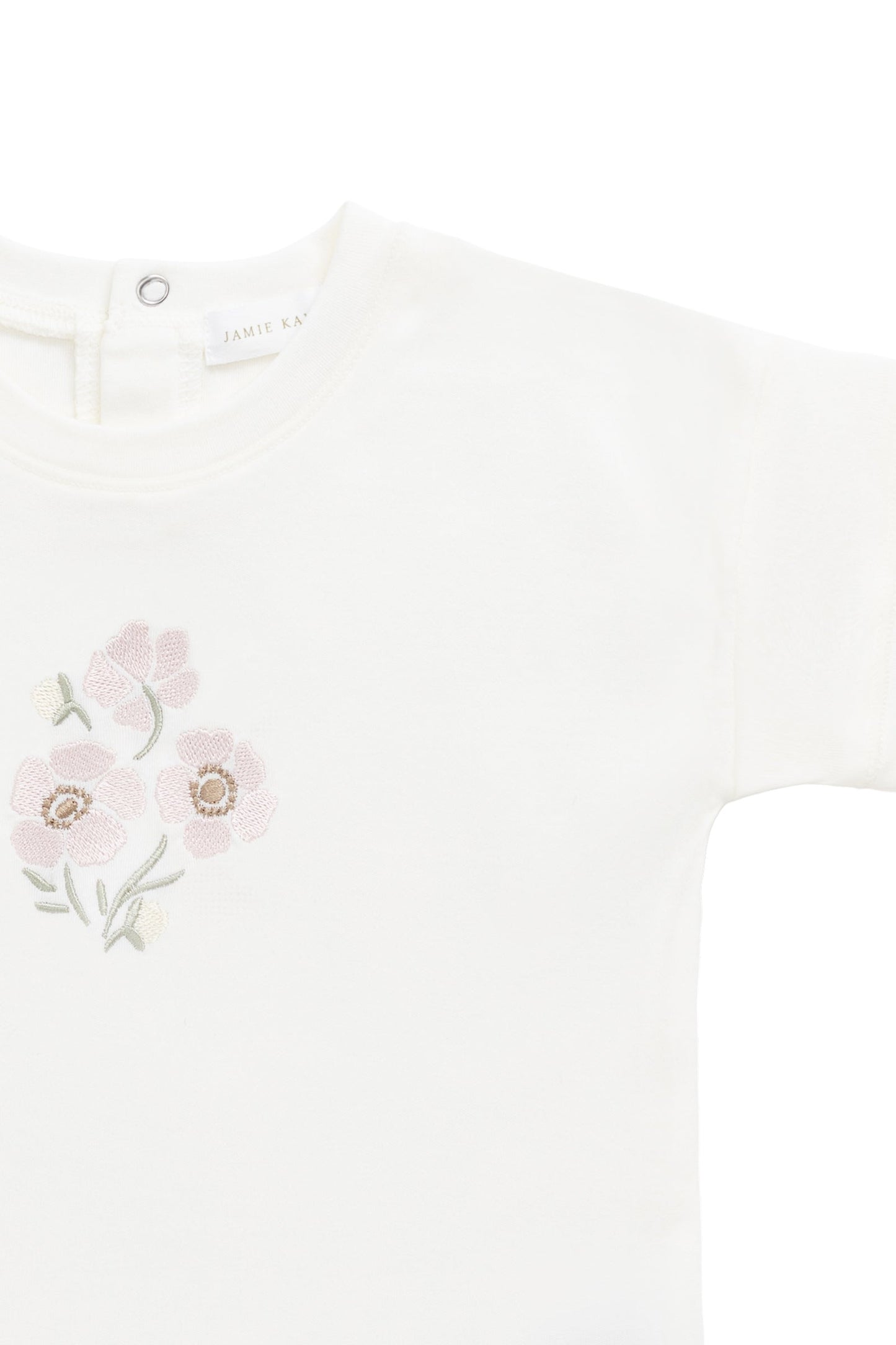 Pima Cotton Mimi Top - Parchment Penelope Rose Quartz
