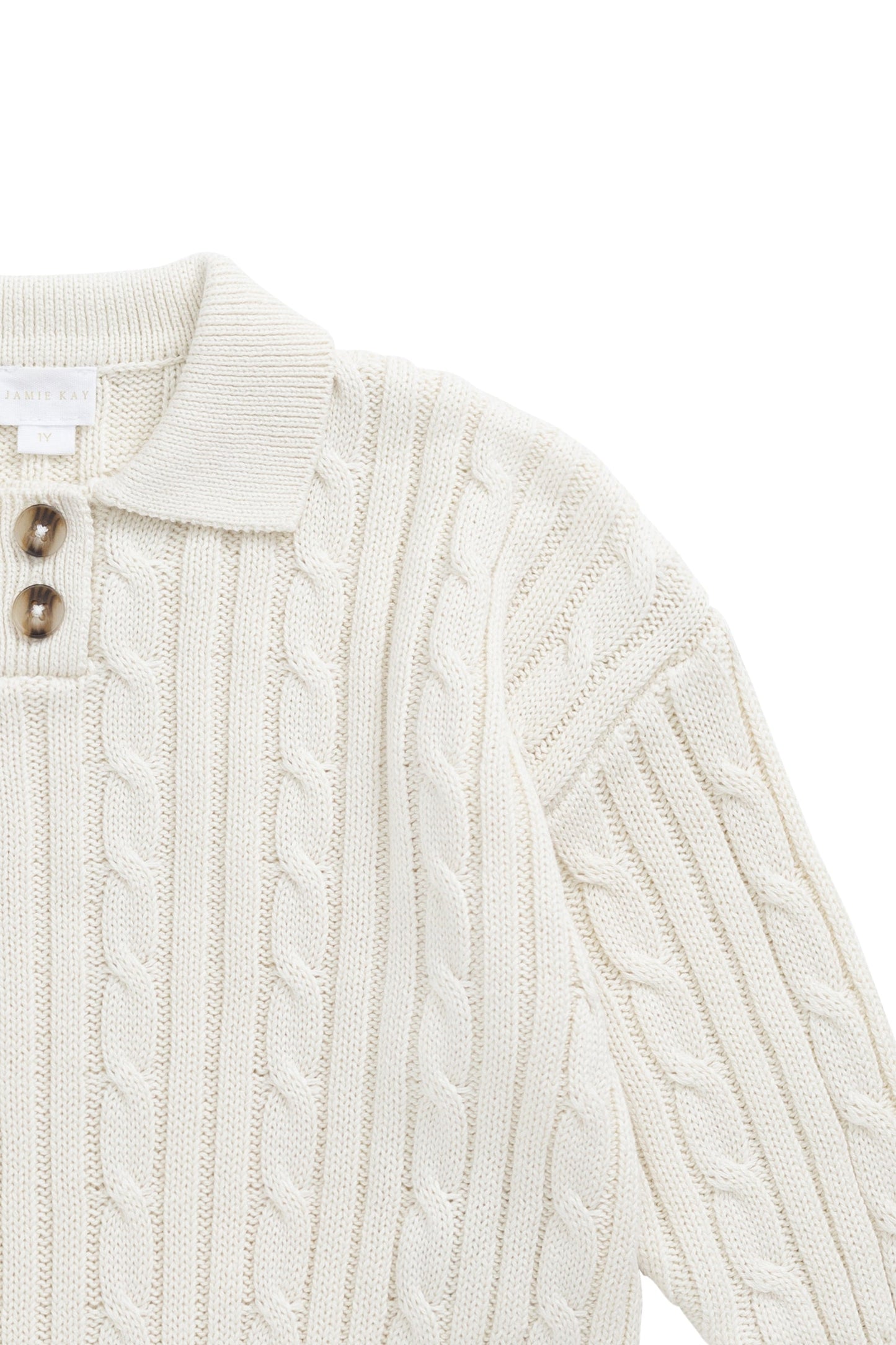 Wade Knitted Jumper - Cloud