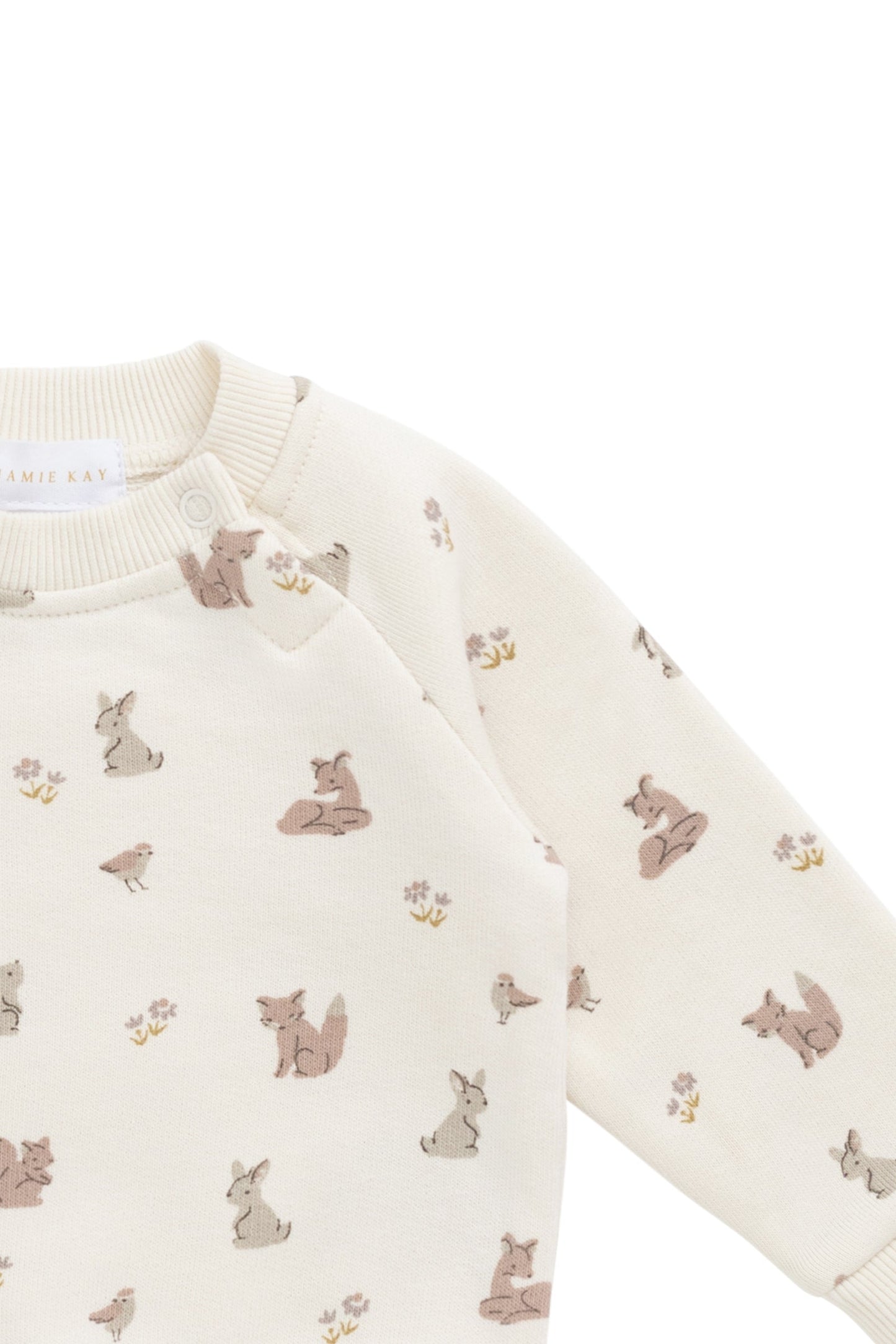 Organic Cotton Flynn Sweatshirt - Forest Friends