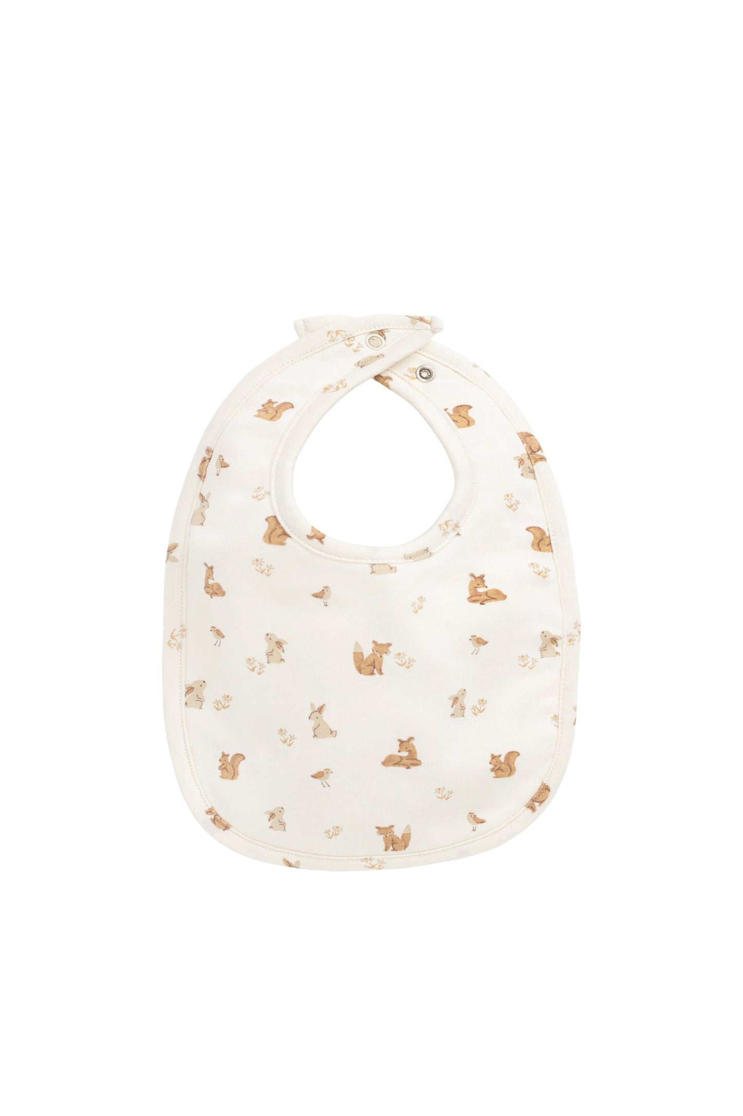 Organic Cotton Bib - Forest Friends