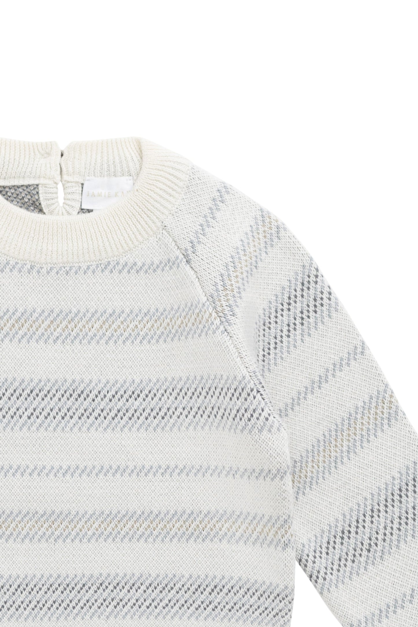 Cedric Knitted Jumper - Cedric Stripe Coast
