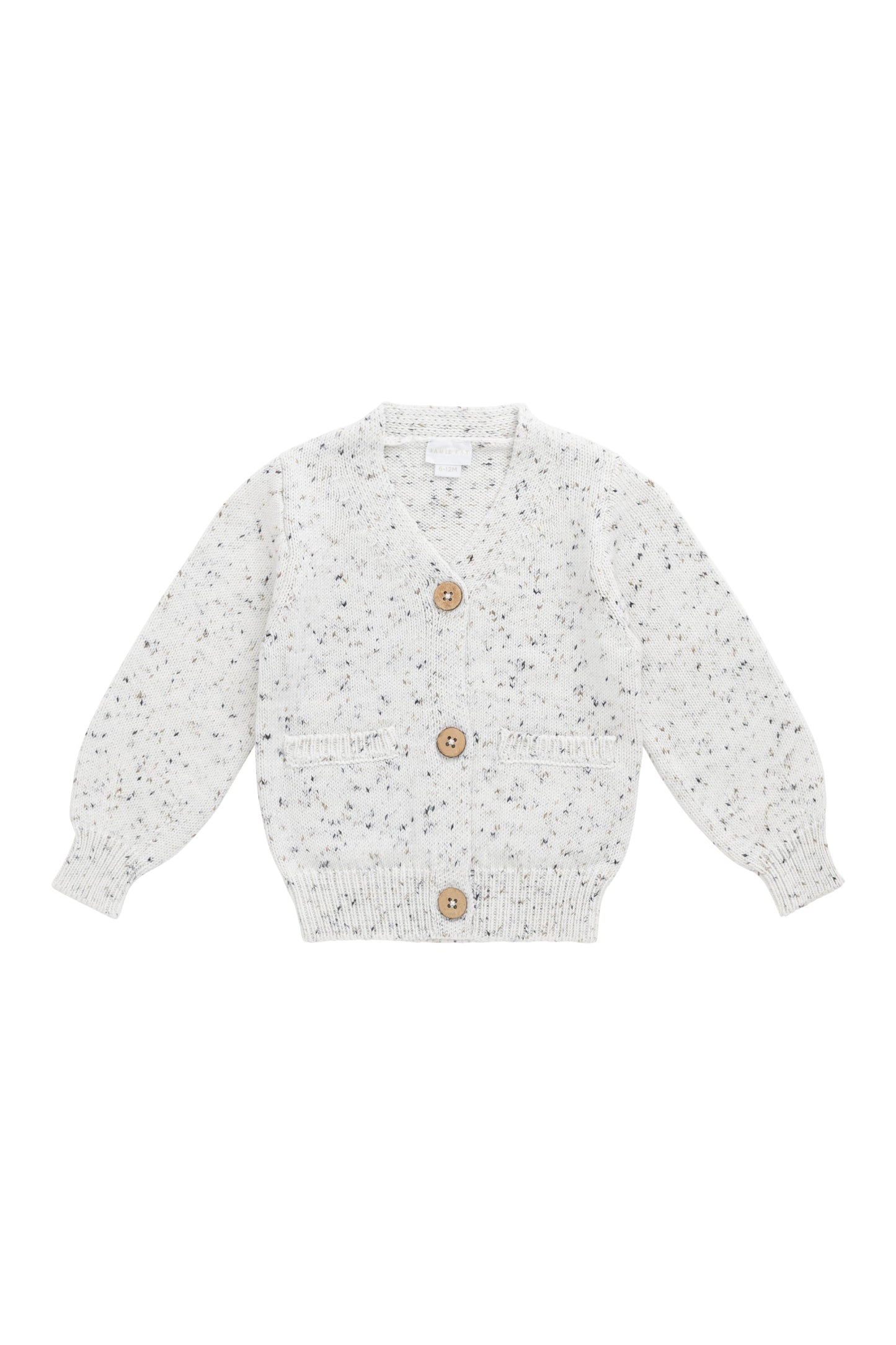 Freddie Cardigan - Oatmeal Atlantic Fleck