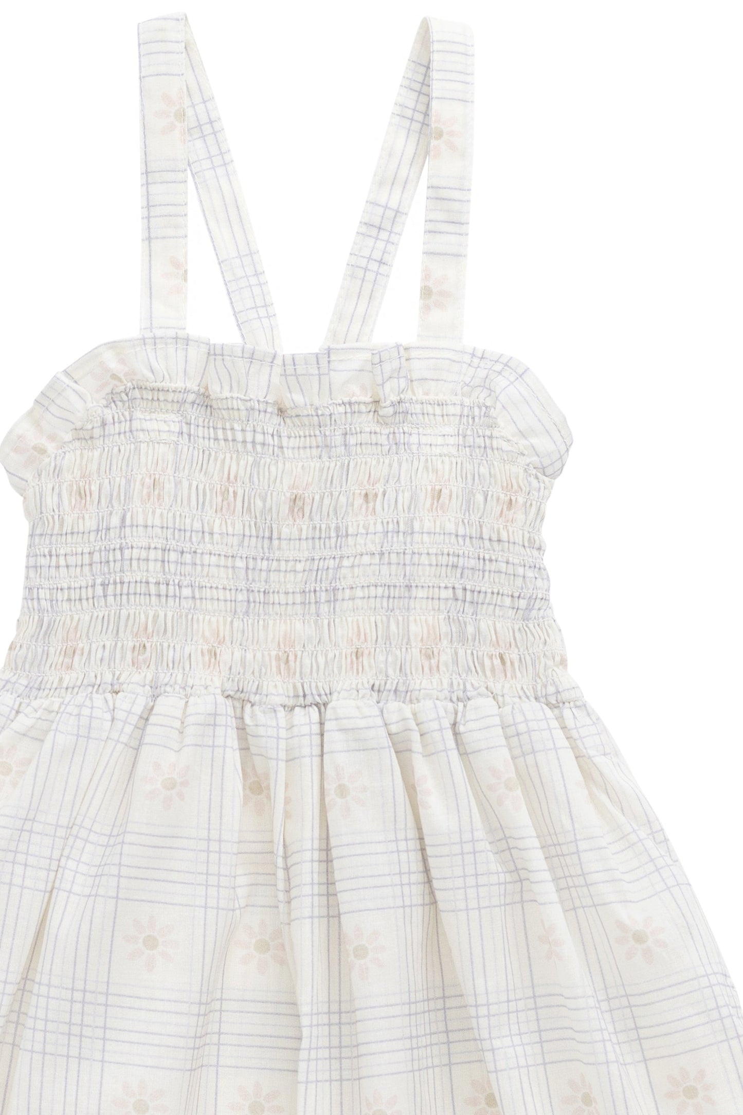 Organic Cotton Arabella Jumpsuit - Marguerite Egret