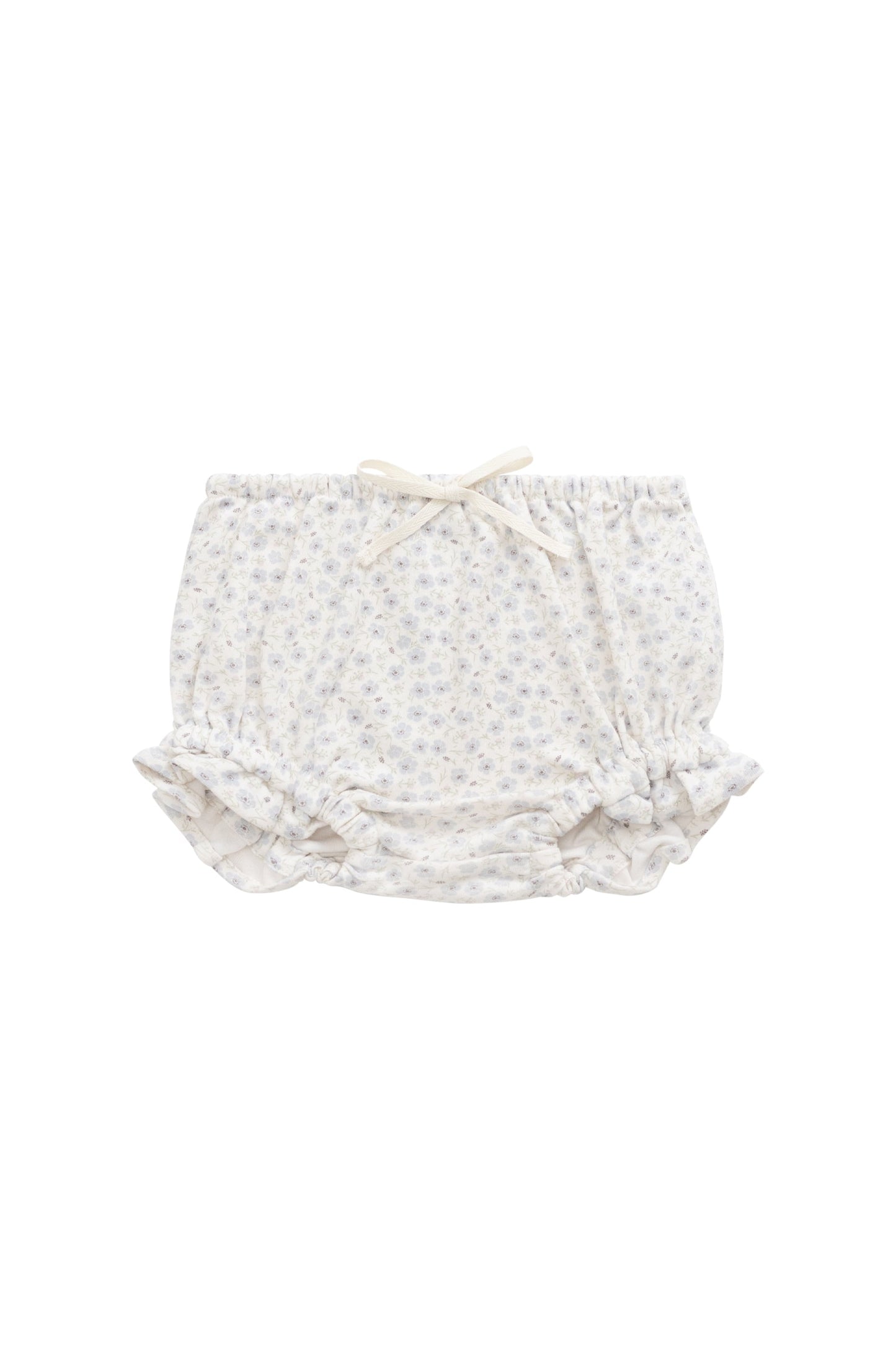 Organic Cotton Frill Bloomer - Penelope Evening Haze