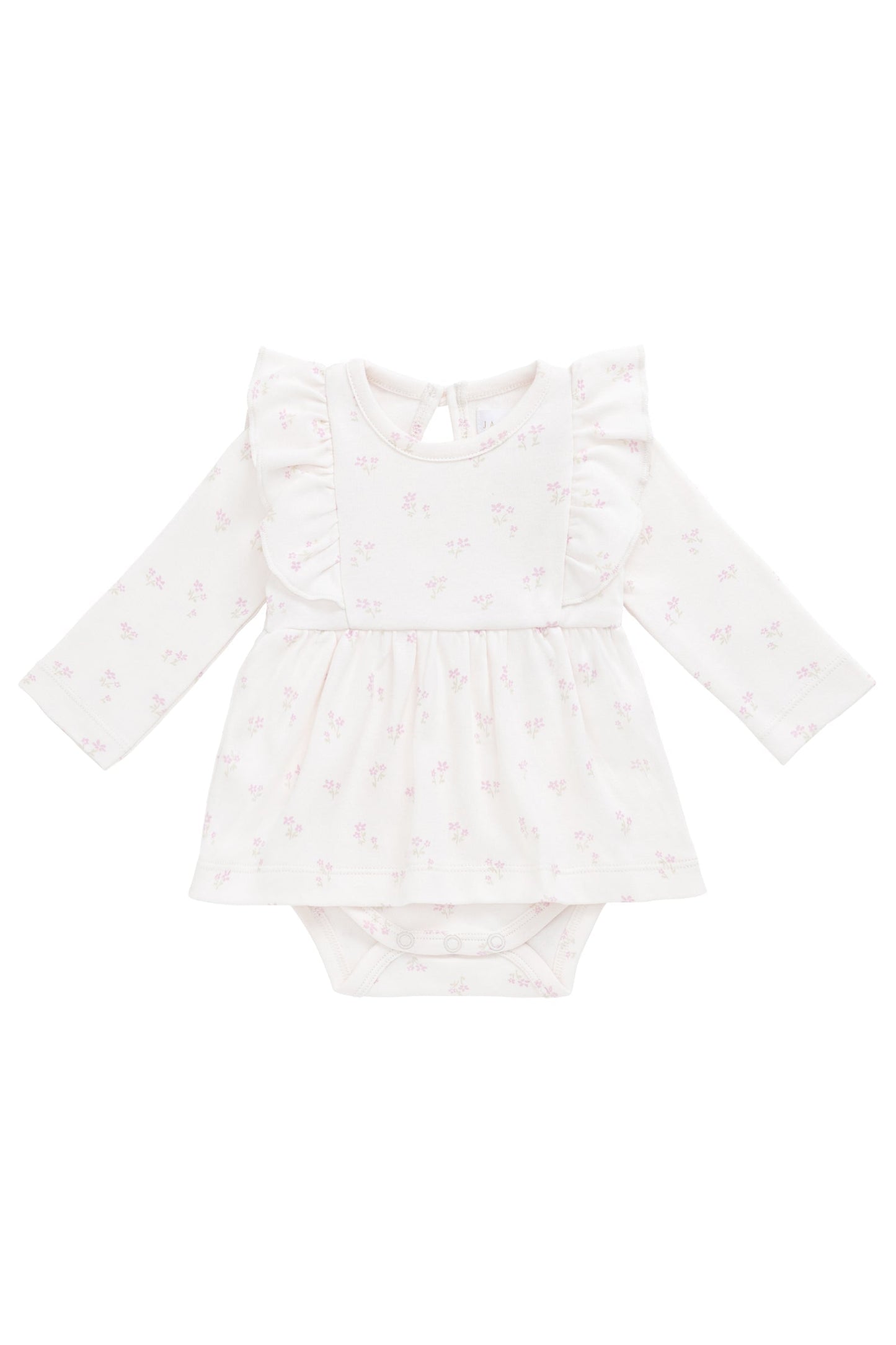 Organic Cotton Vivienne Playsuit - Pauline Pink