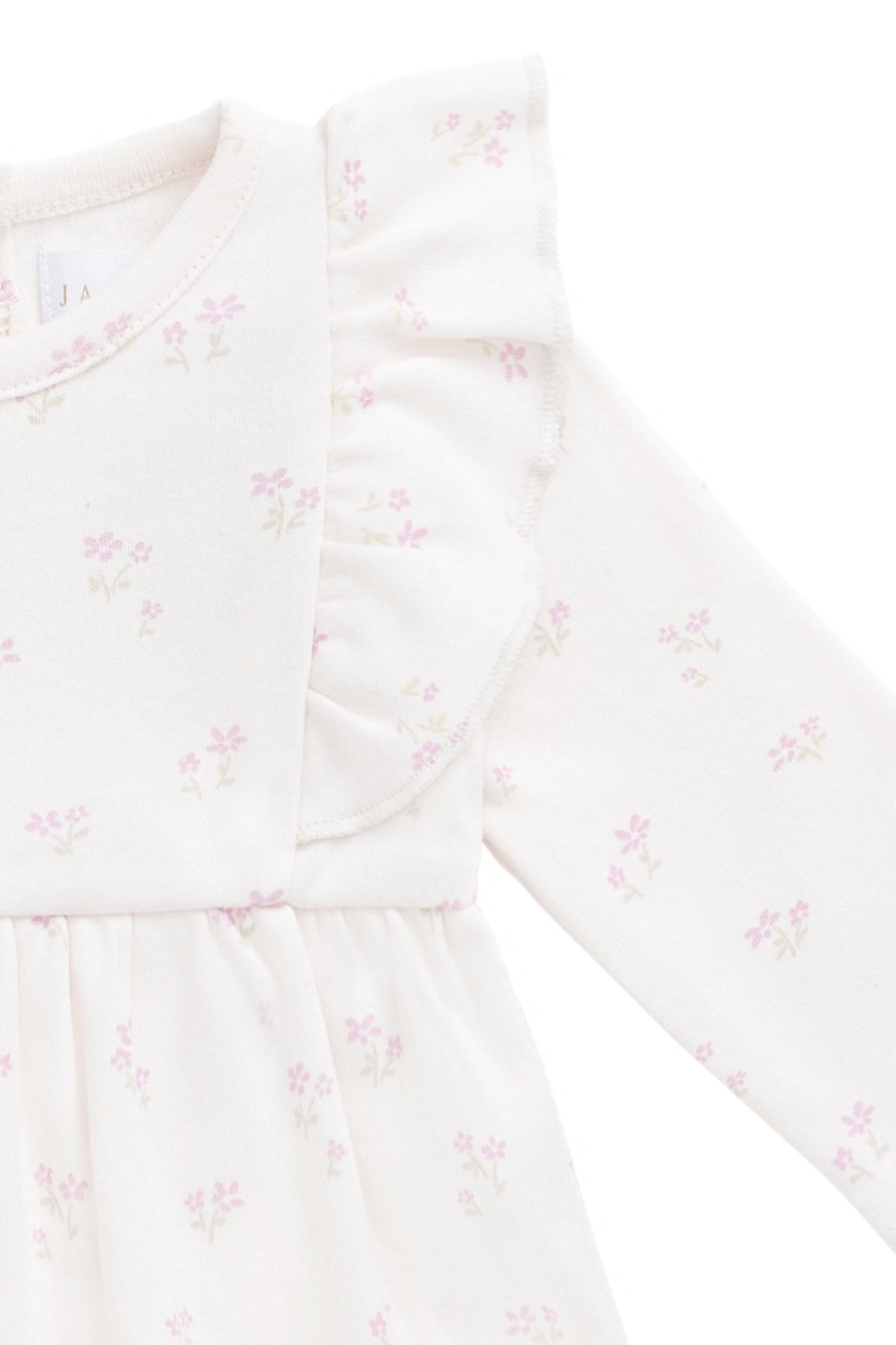 Organic Cotton Vivienne Playsuit - Pauline Pink