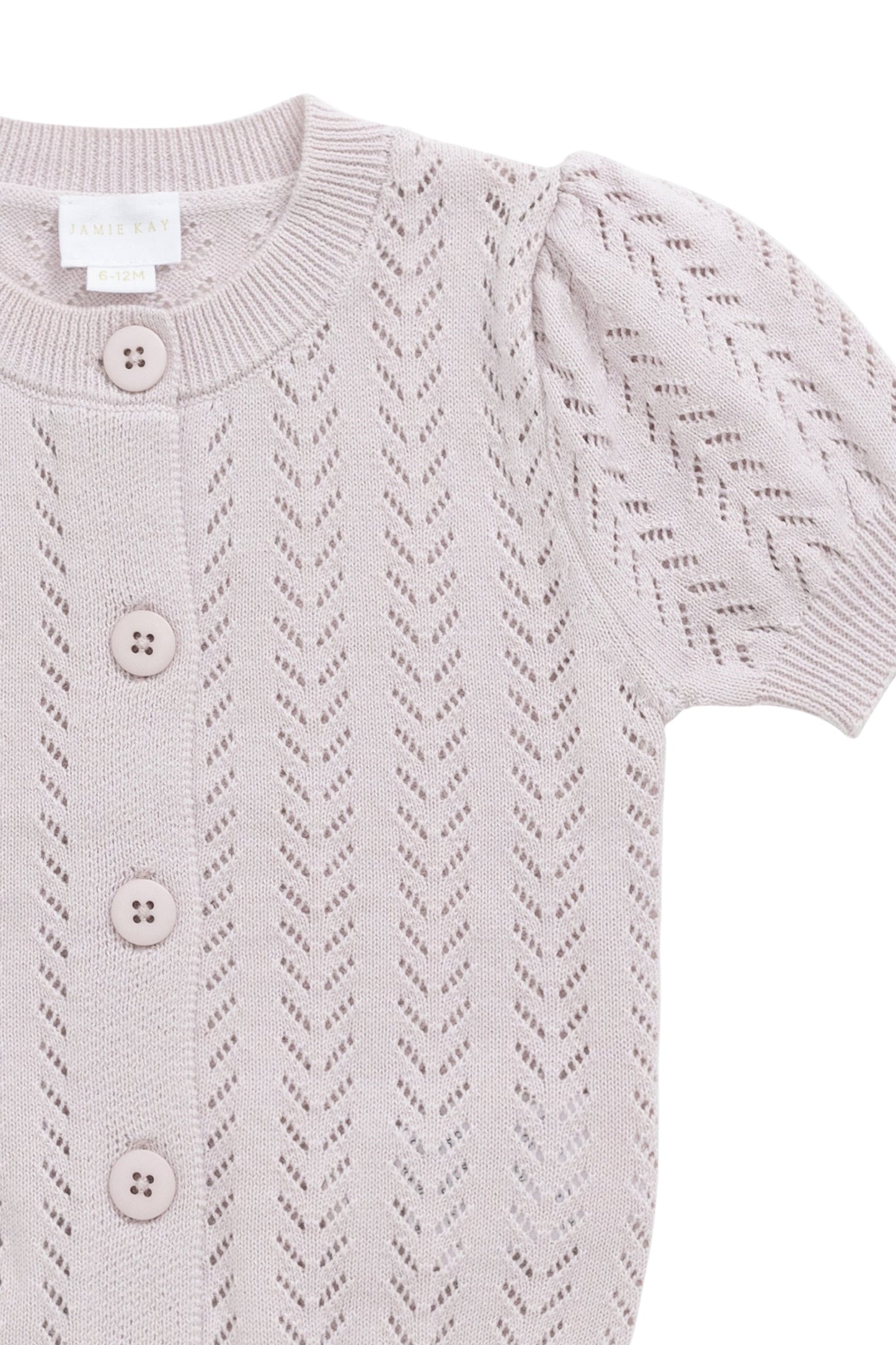 Aria Knitted Top - Pale Lilac