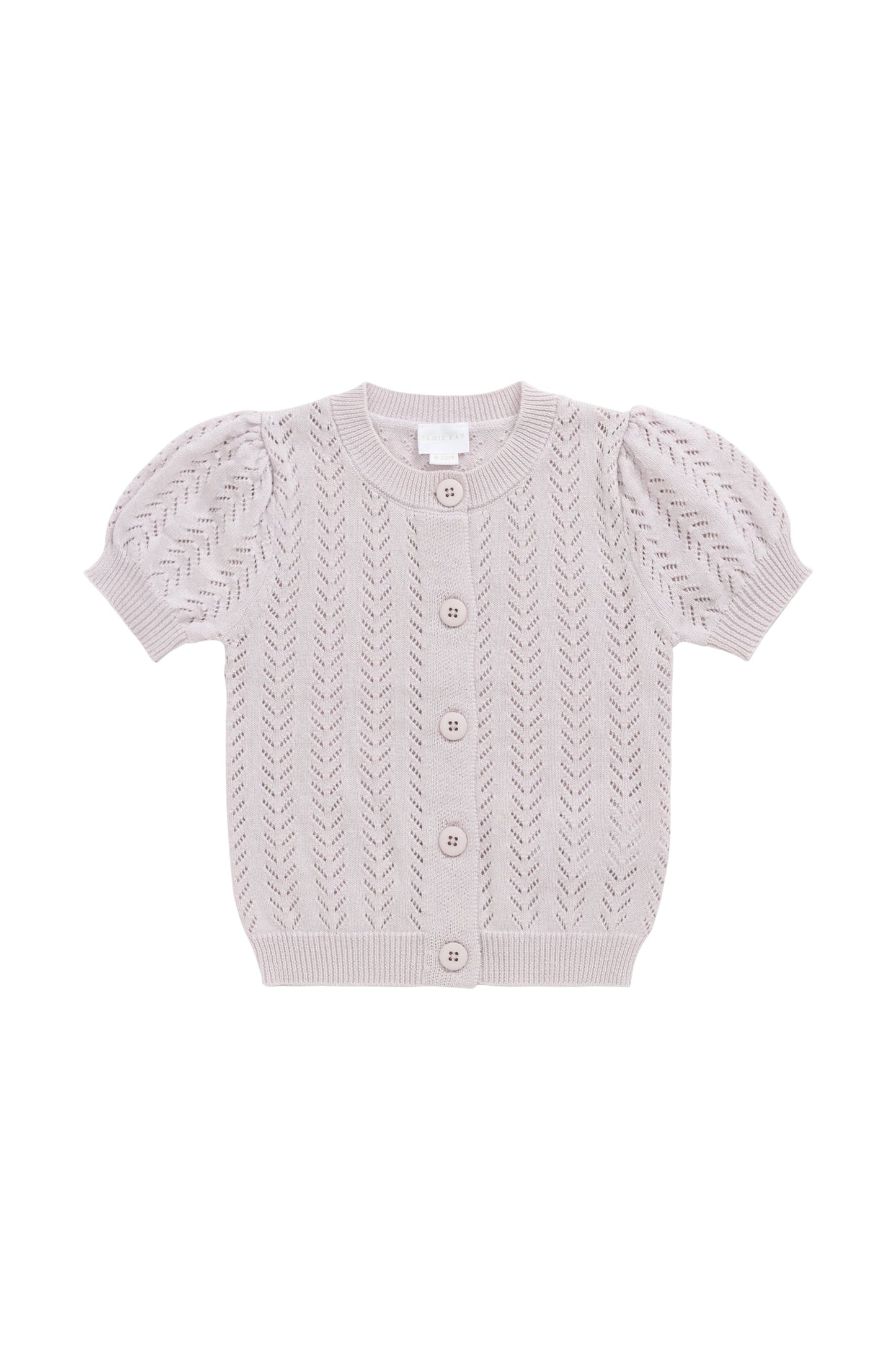 Aria Knitted Top - Pale Lilac