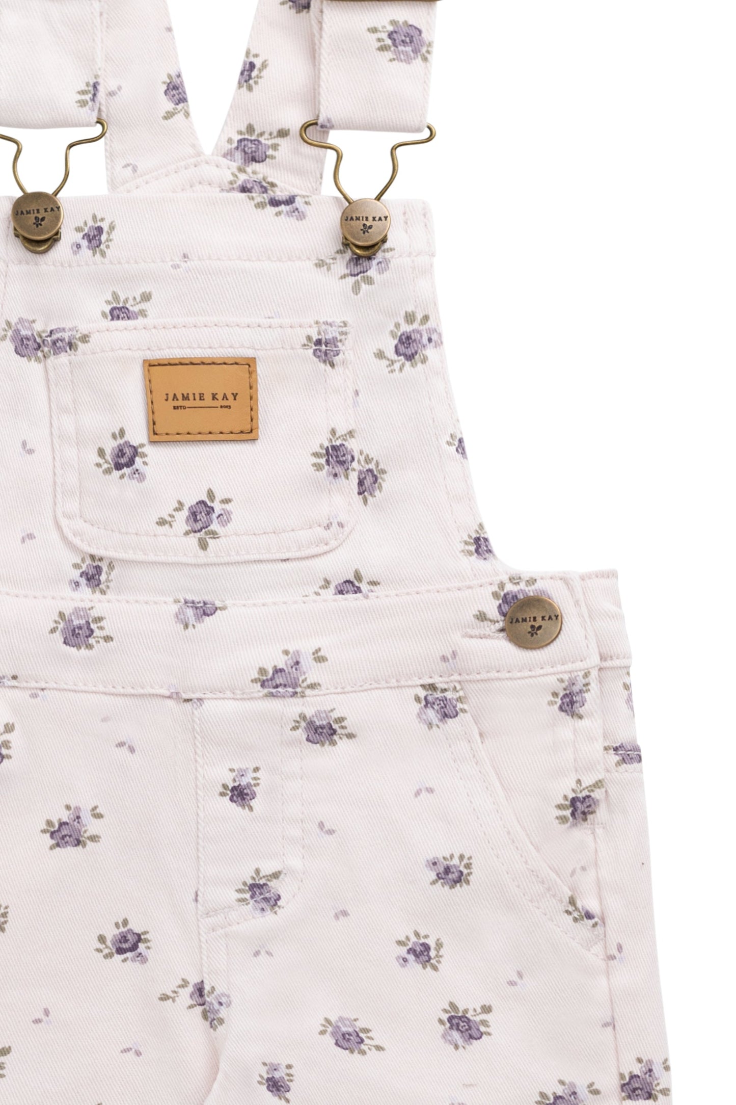 Bonnie Overall - Simone Sheer Pink