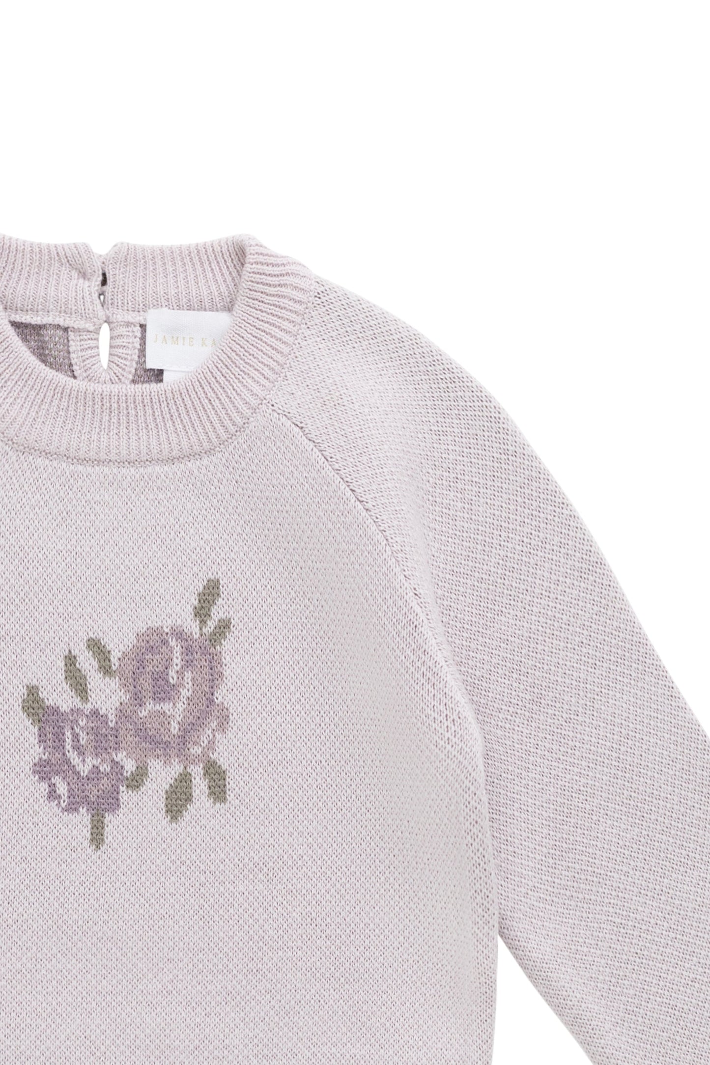 Lillian Jumper - Jacquard Gray Lilac
