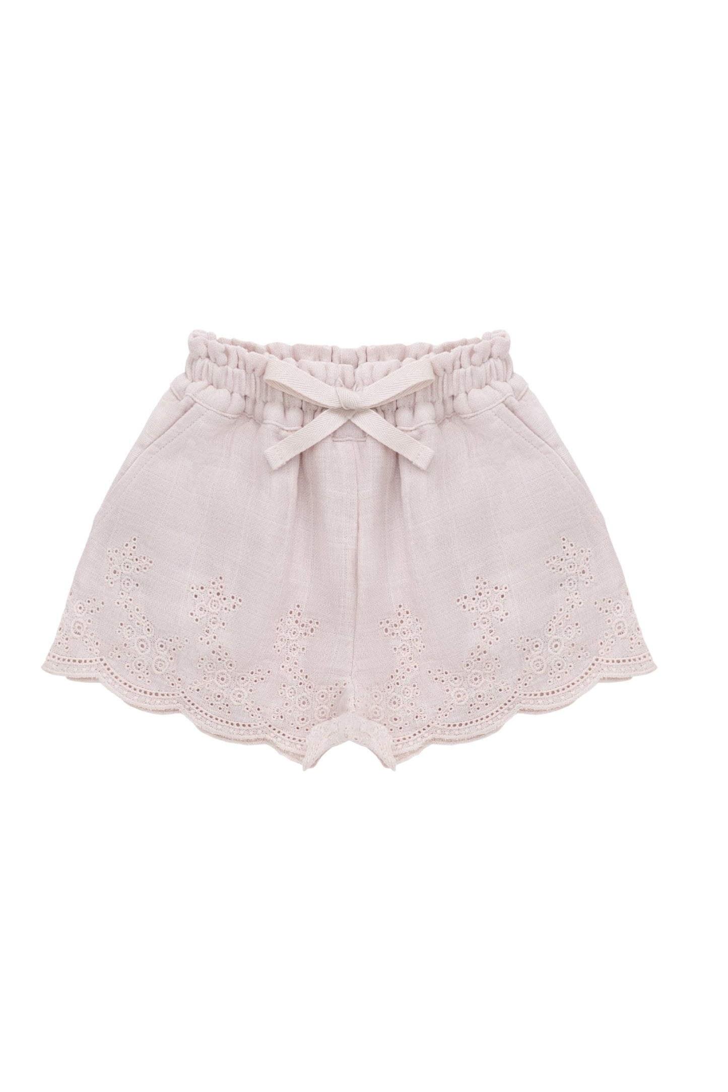 Organic Cotton Muslin Anja Short - Pale Lilac