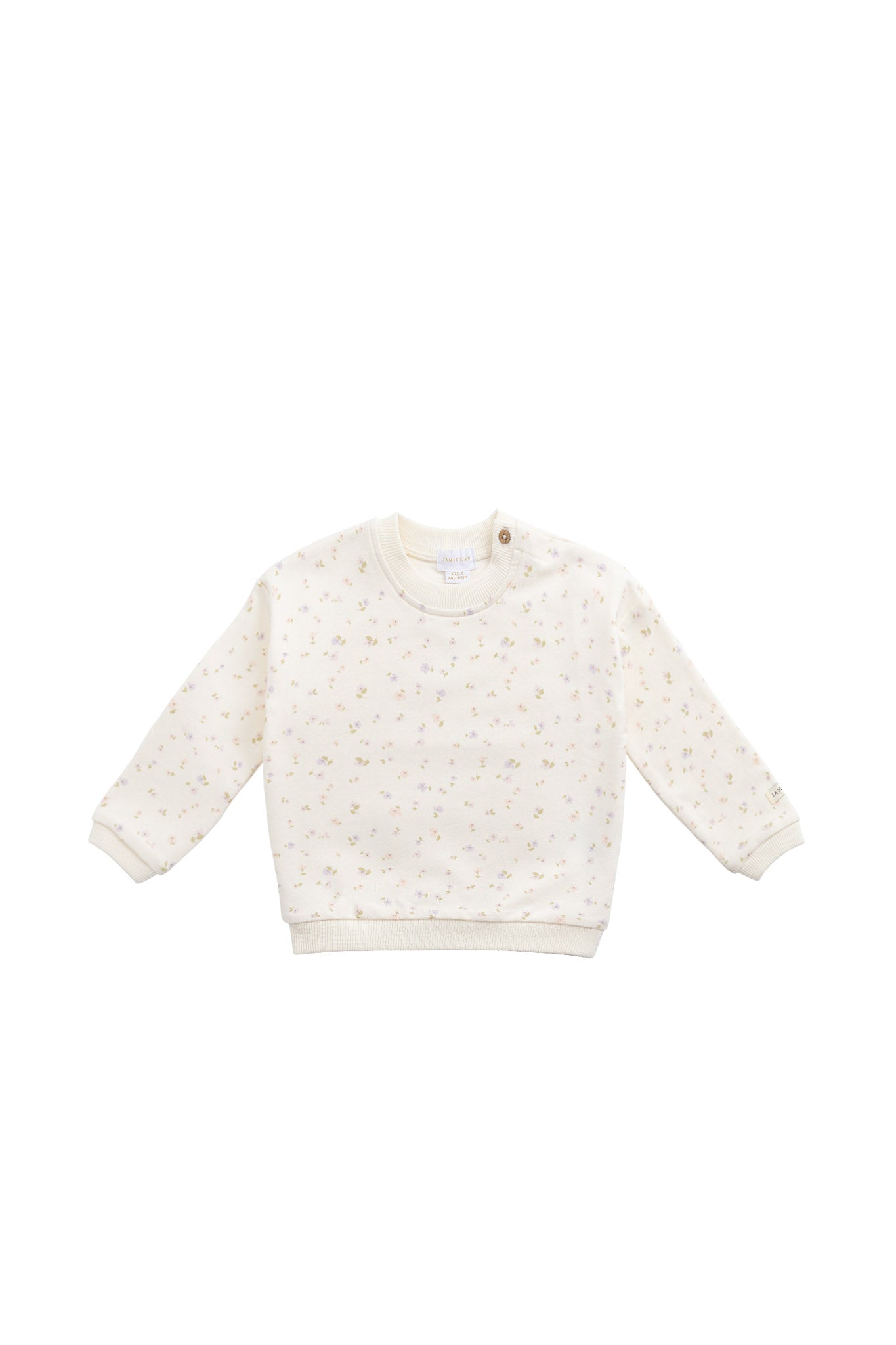 Organic Cotton Damien Sweatshirt - Briella Whisper