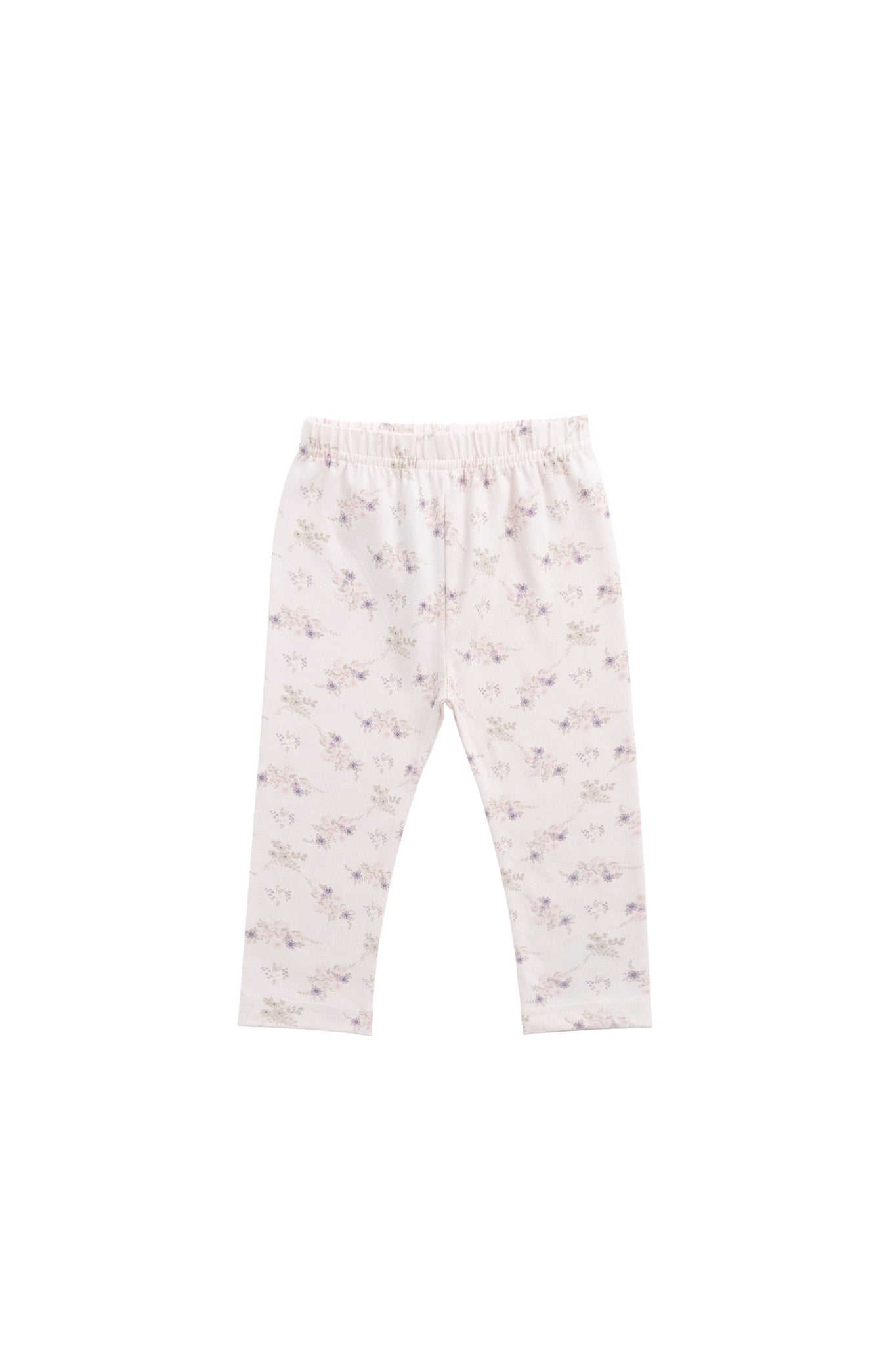 Organic Cotton Everyday Legging - Sweet Pea Floral