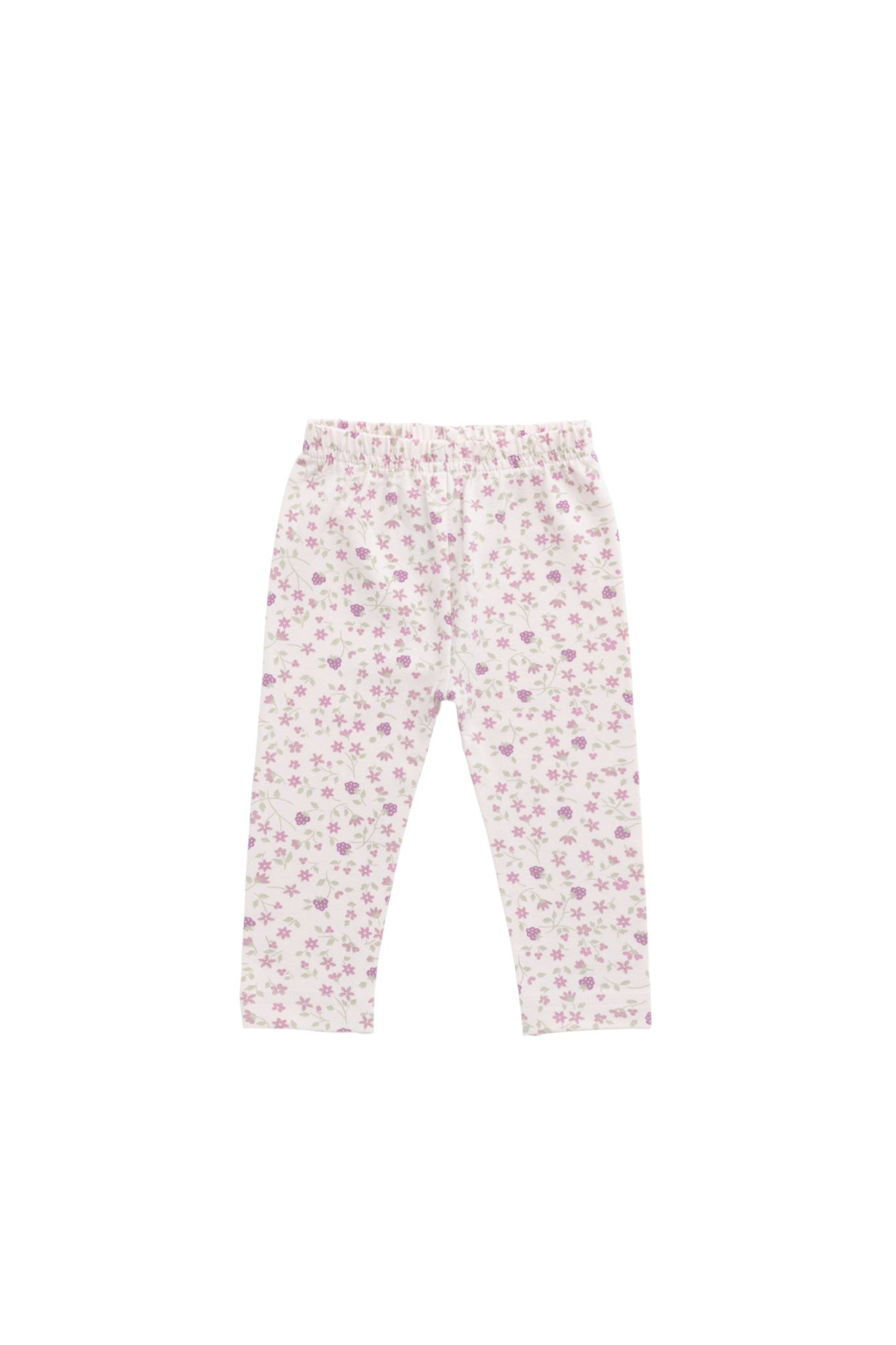 Organic Cotton Everyday Legging - Adaline Berries Ballet Pink