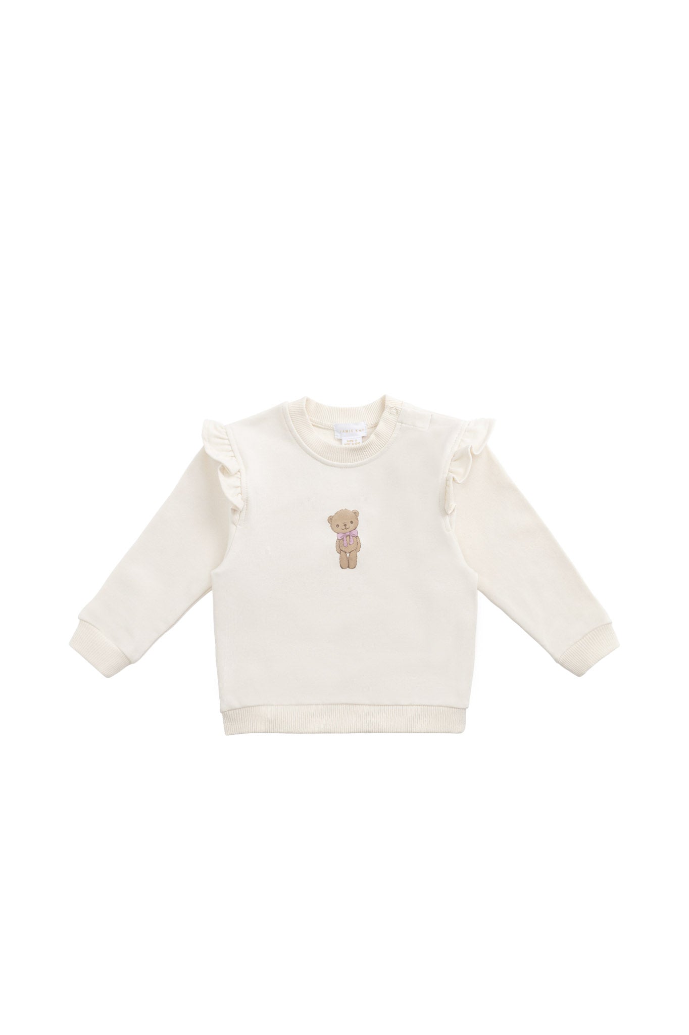 Organic Cotton Maple Sweatshirt - Cloud Little Georgie