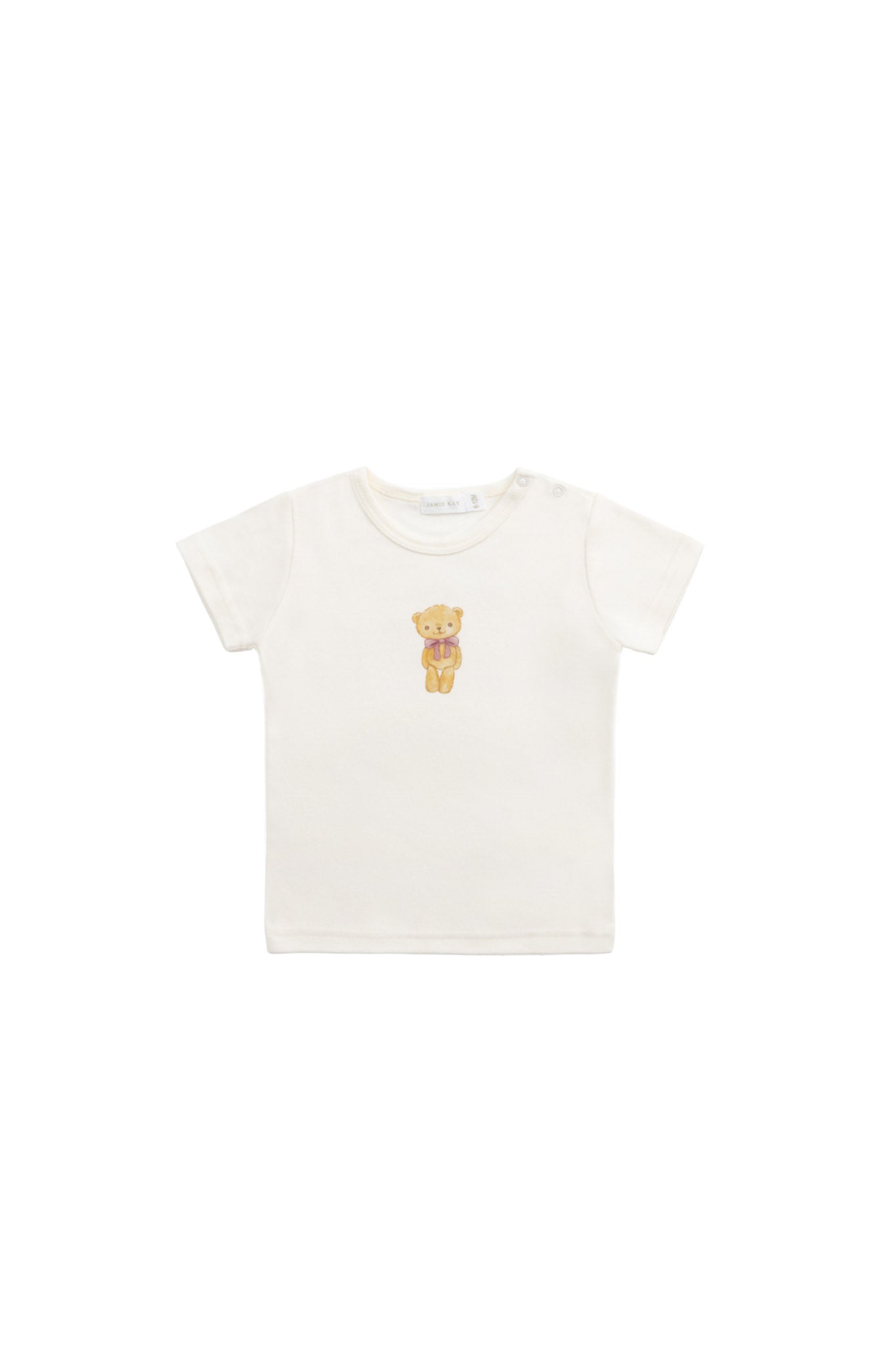 Pima Cotton Aude Tee - Cloud Little Georgie