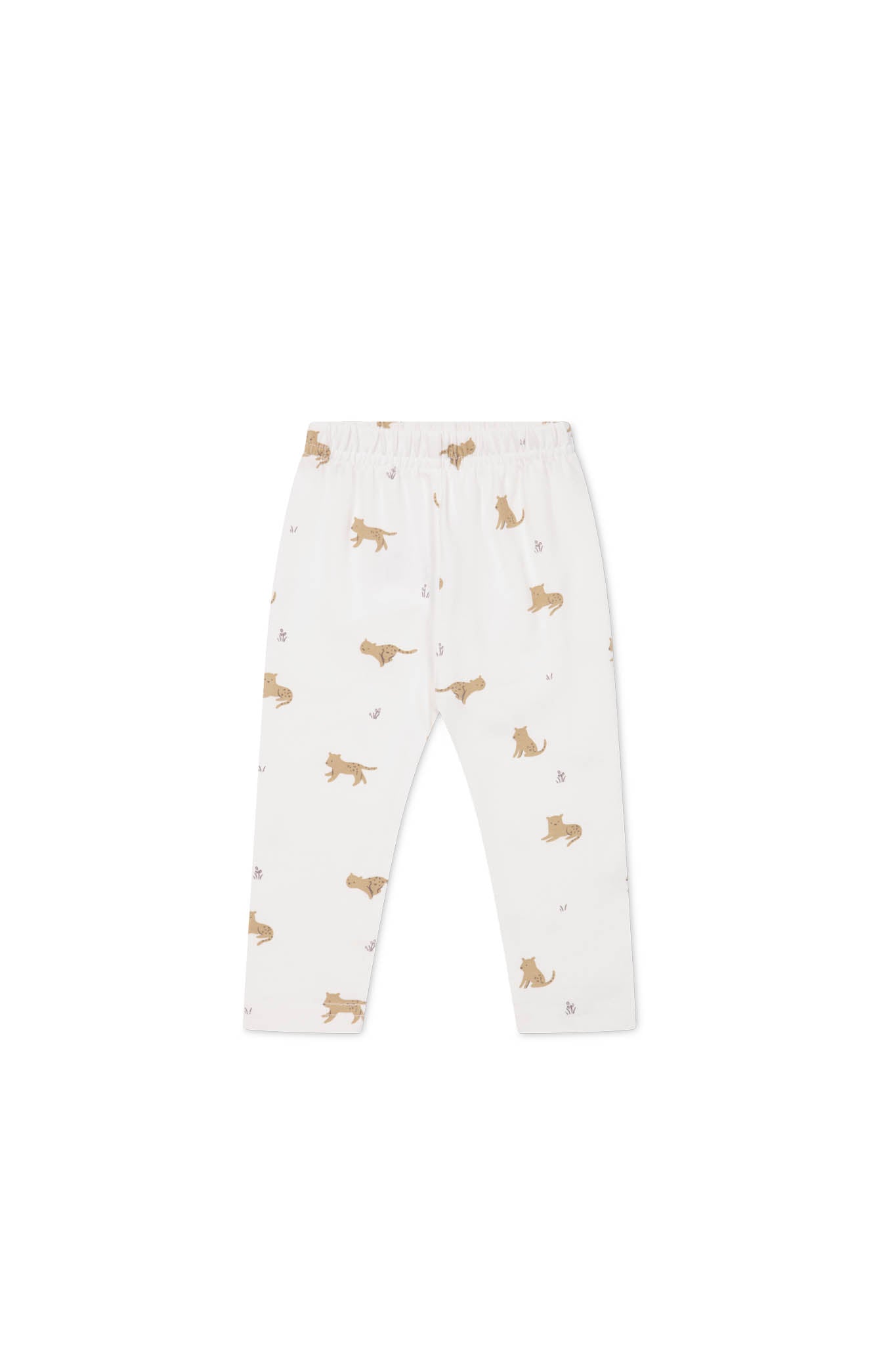 Organic Cotton Everyday Legging - Lenny Leopard Cloud
