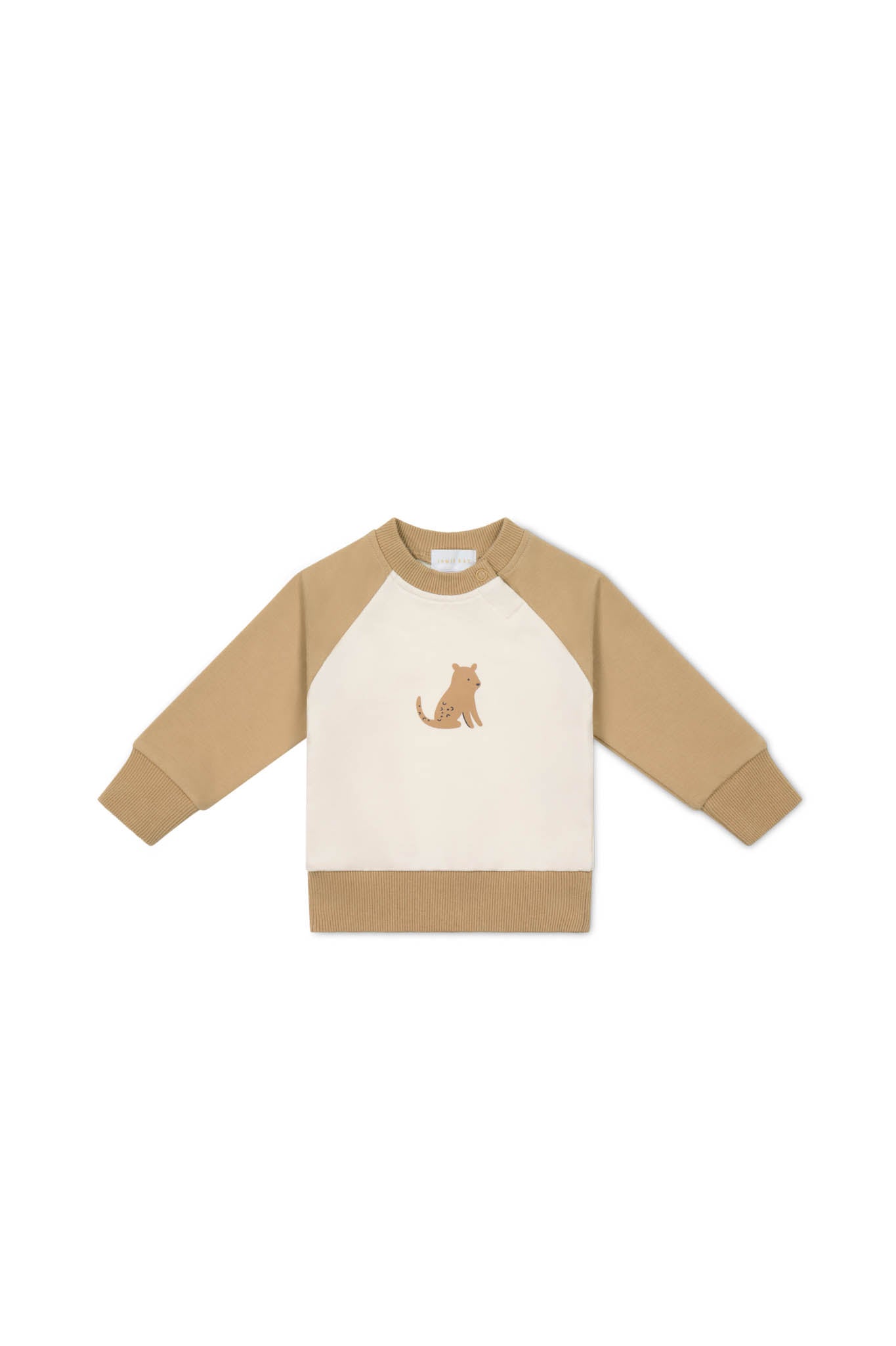 Organic Cotton Tao Sweatshirt - Bronzed Leopard