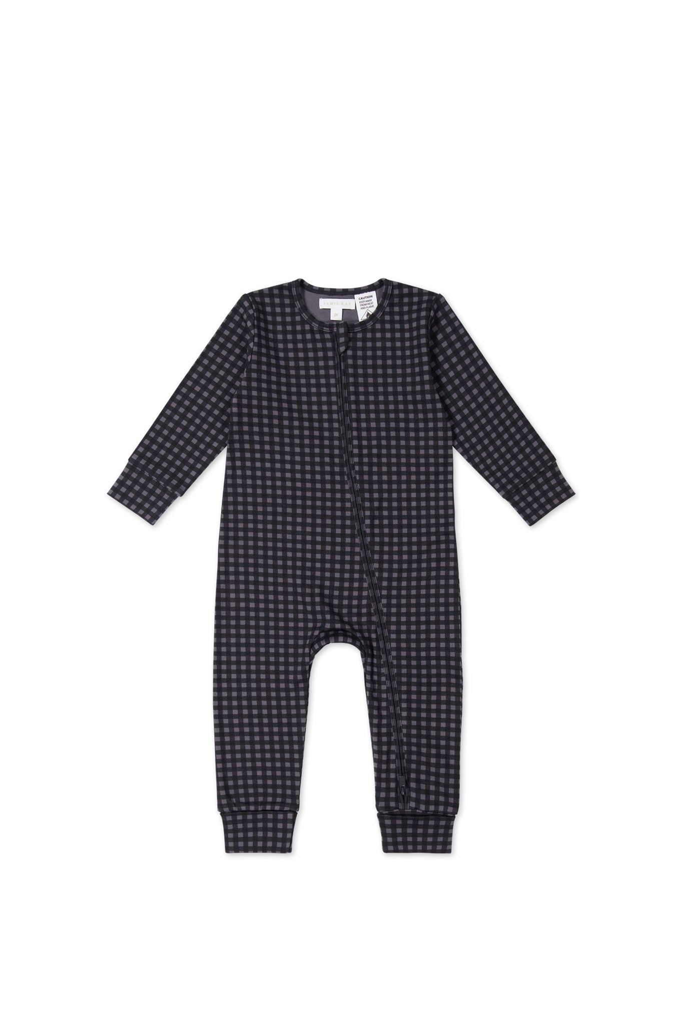 Organic Cotton Frankie Onepiece - Gingham Night