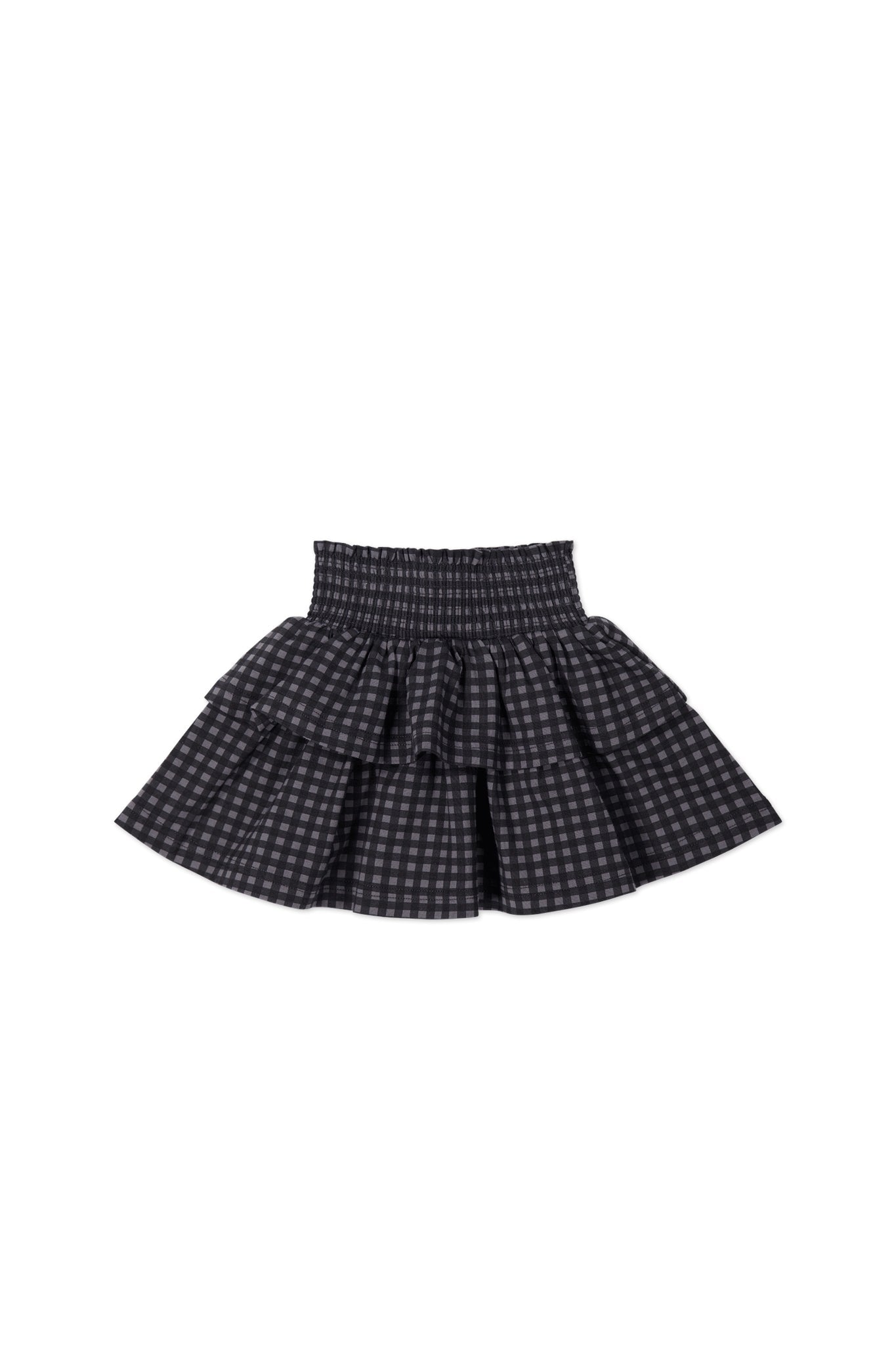 Organic Cotton Ruby Skirt - Gingham Night