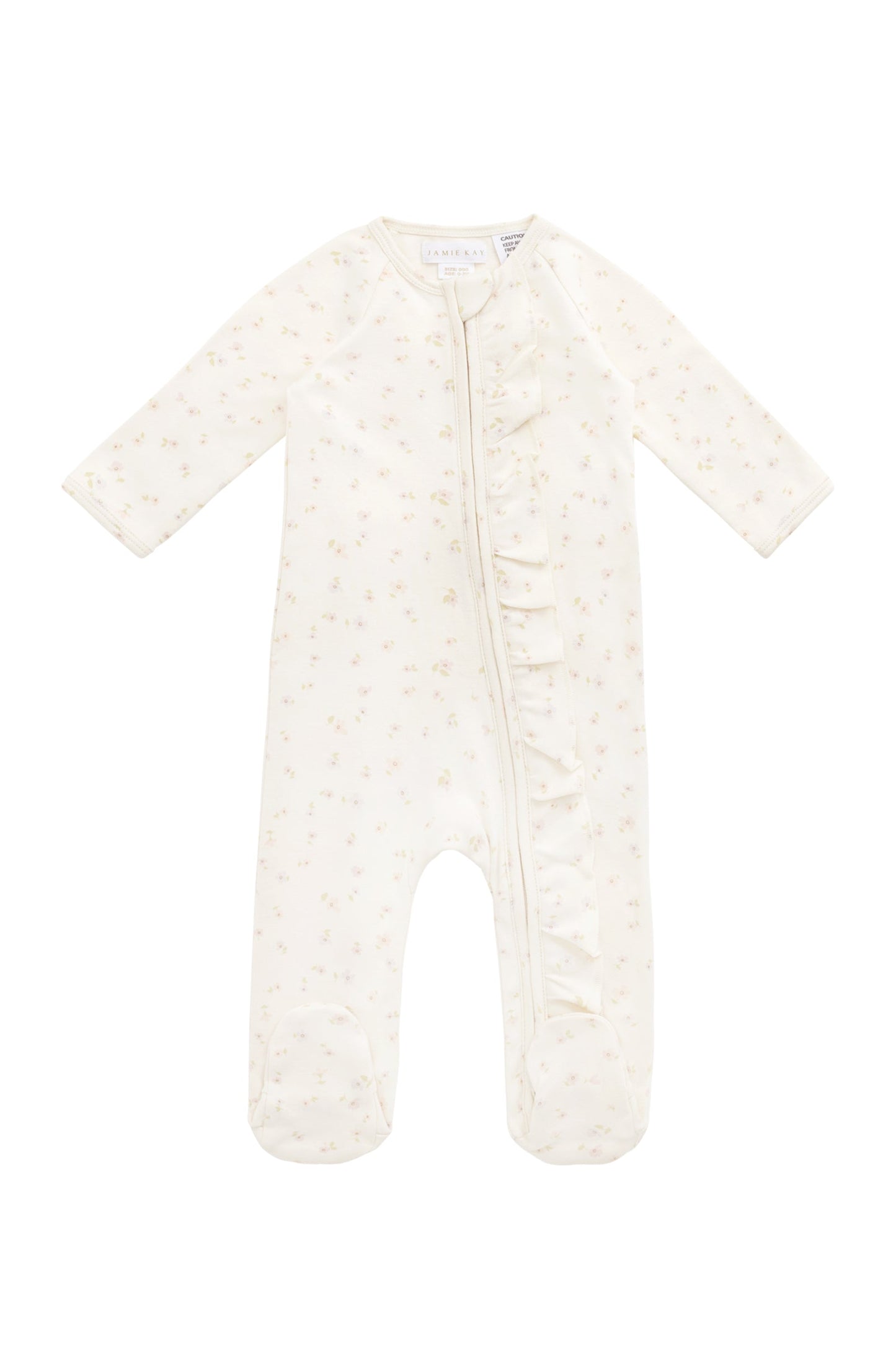 Organic Cotton Melanie Onepiece - Briella Whisper