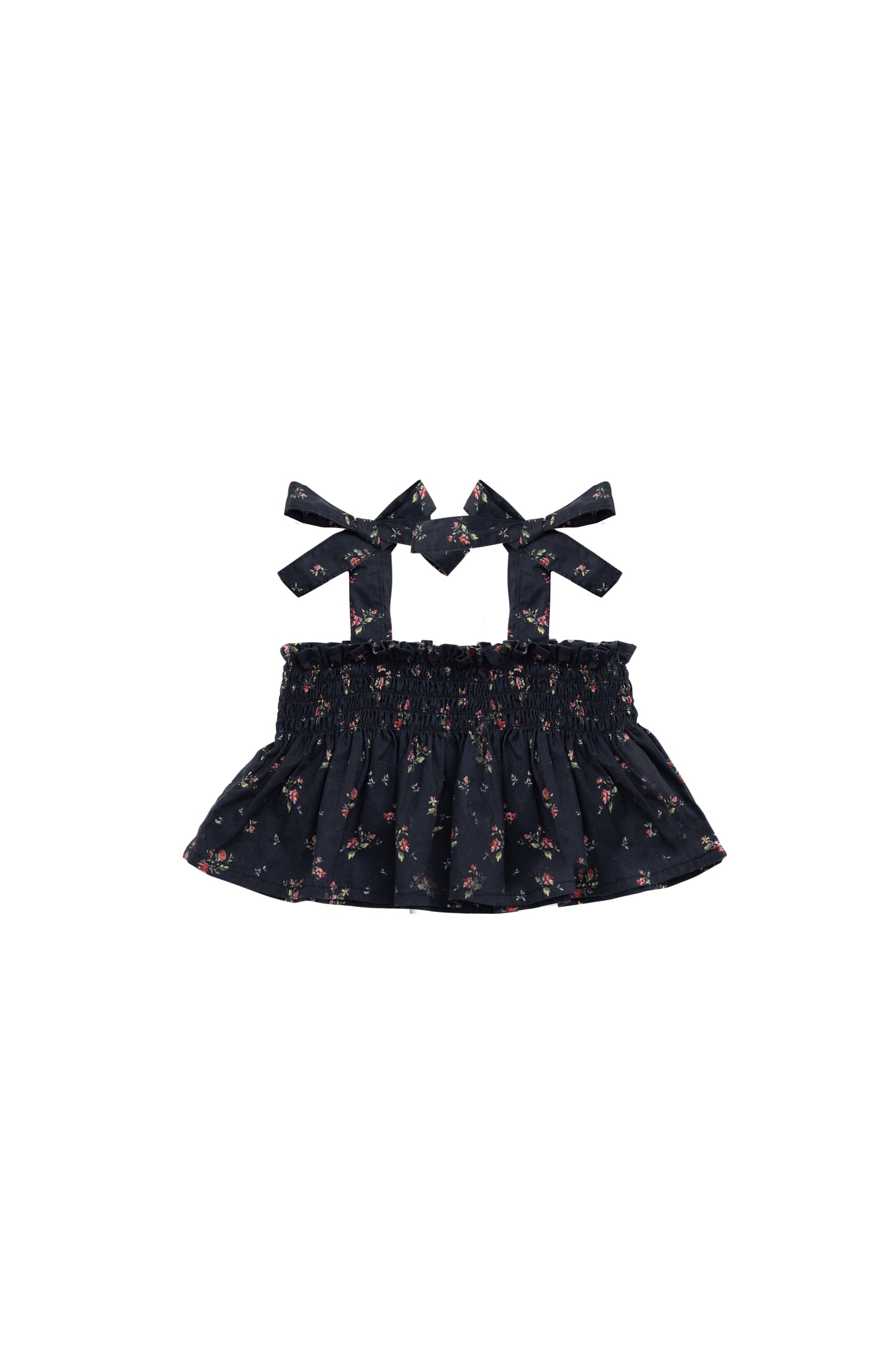 Organic Cotton Odette Top - Bianca Noir
