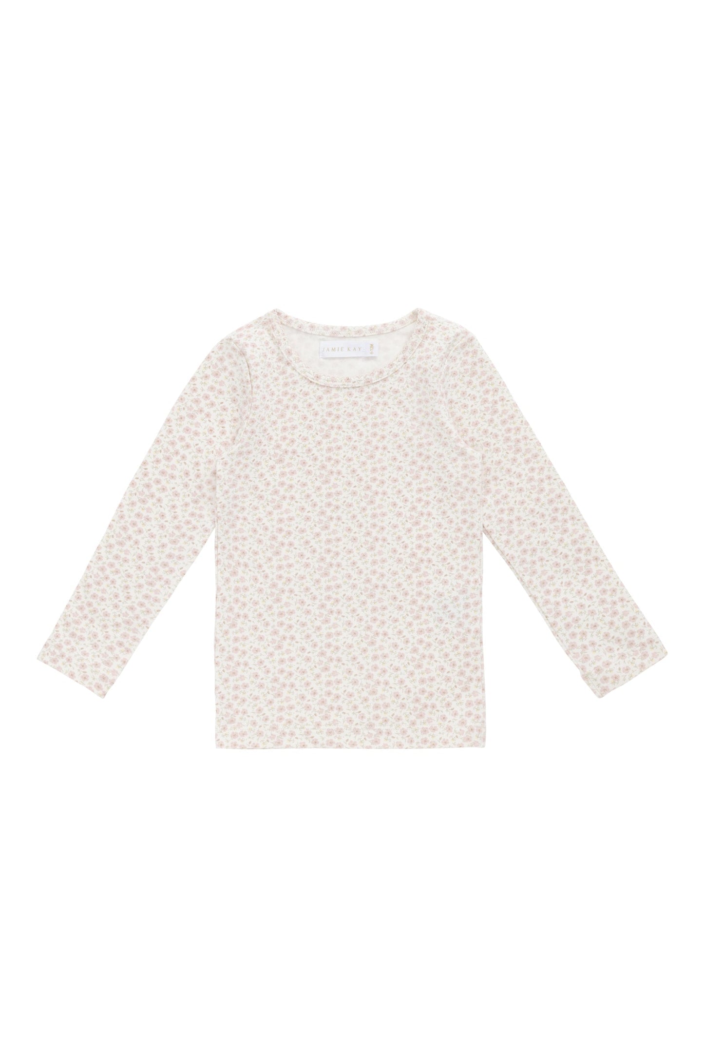 Organic Cotton Long Sleeve Top - Penelope Rose Small