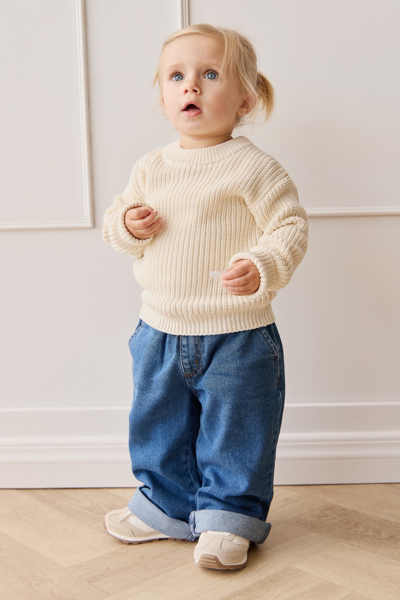Morgan Jumper - Egret