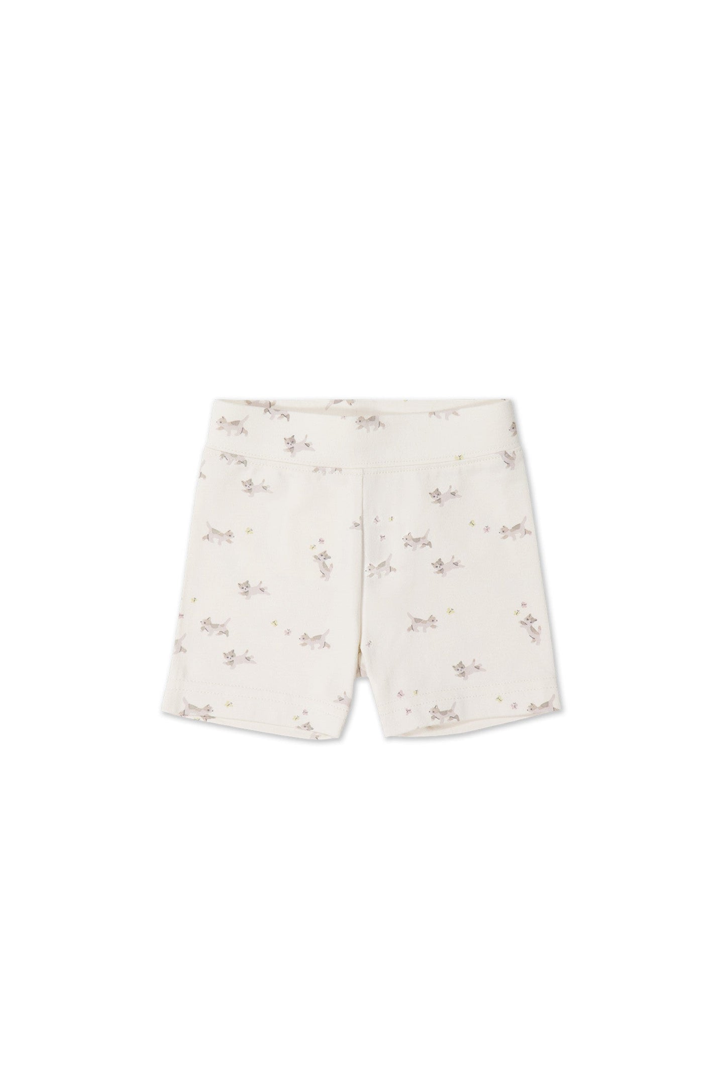 Organic Cotton Everyday Bike Short - Playful Kittens