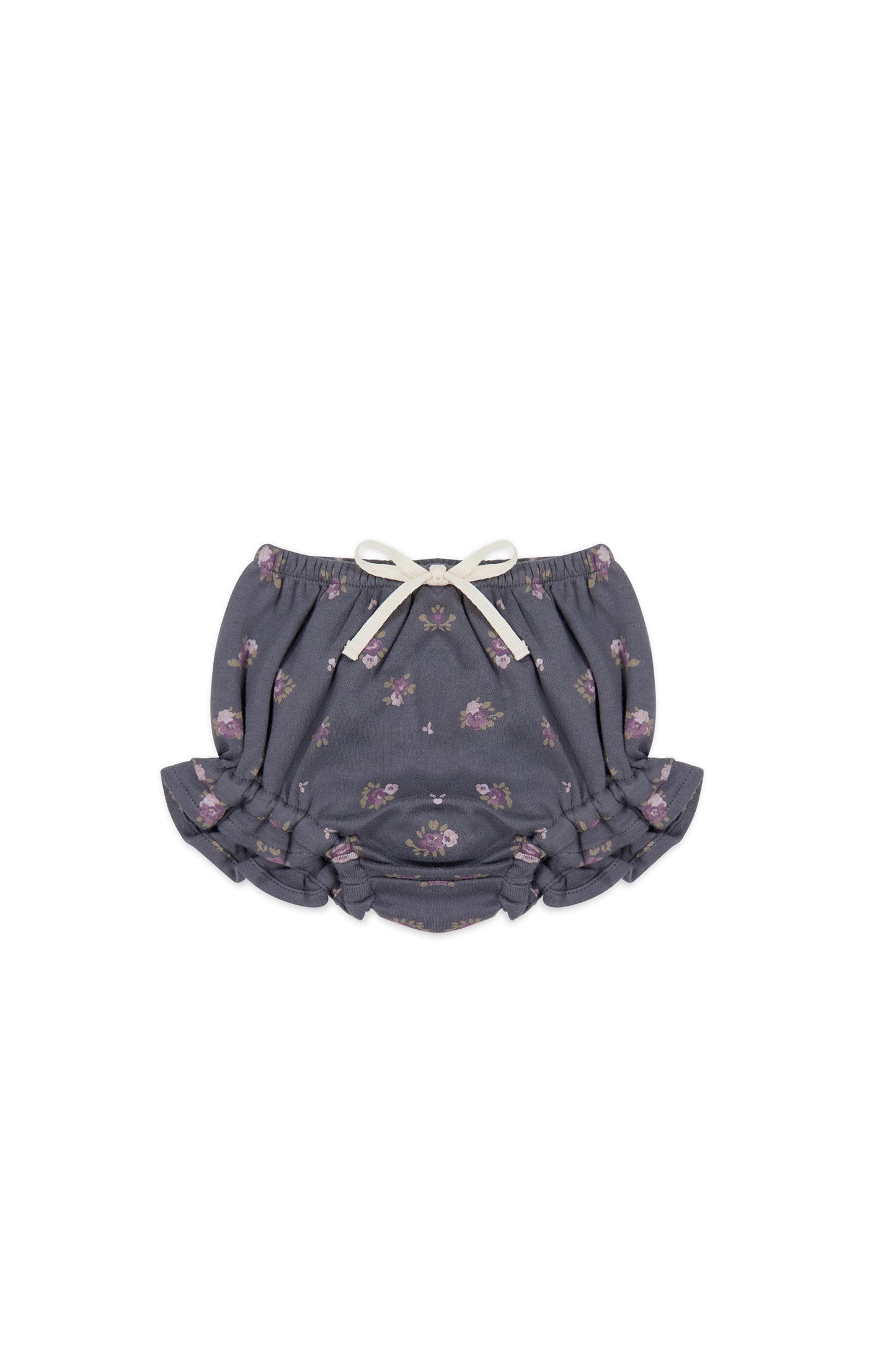 Organic Cotton Frill Bloomer - Simone Lava