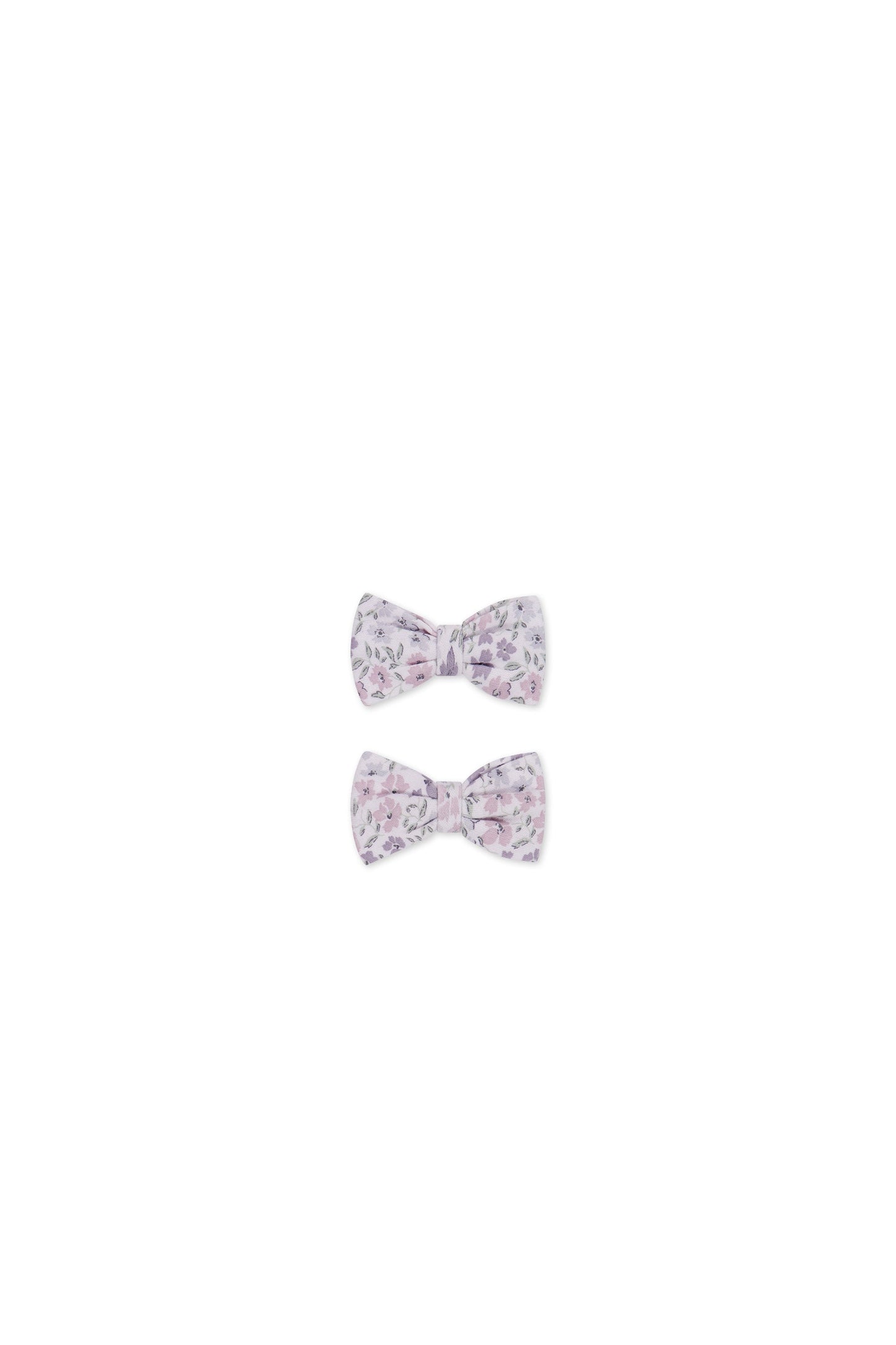 Organic Cotton Noelle 2pk Bow - Fifi Lilac