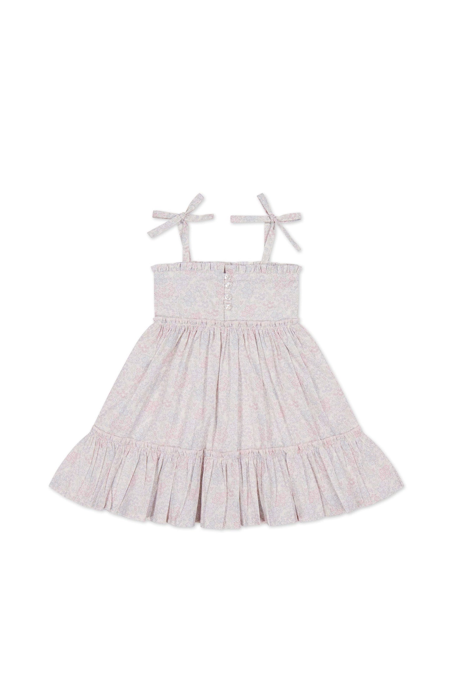 Organic Cotton Stella Dress - Azra Slightly Pink