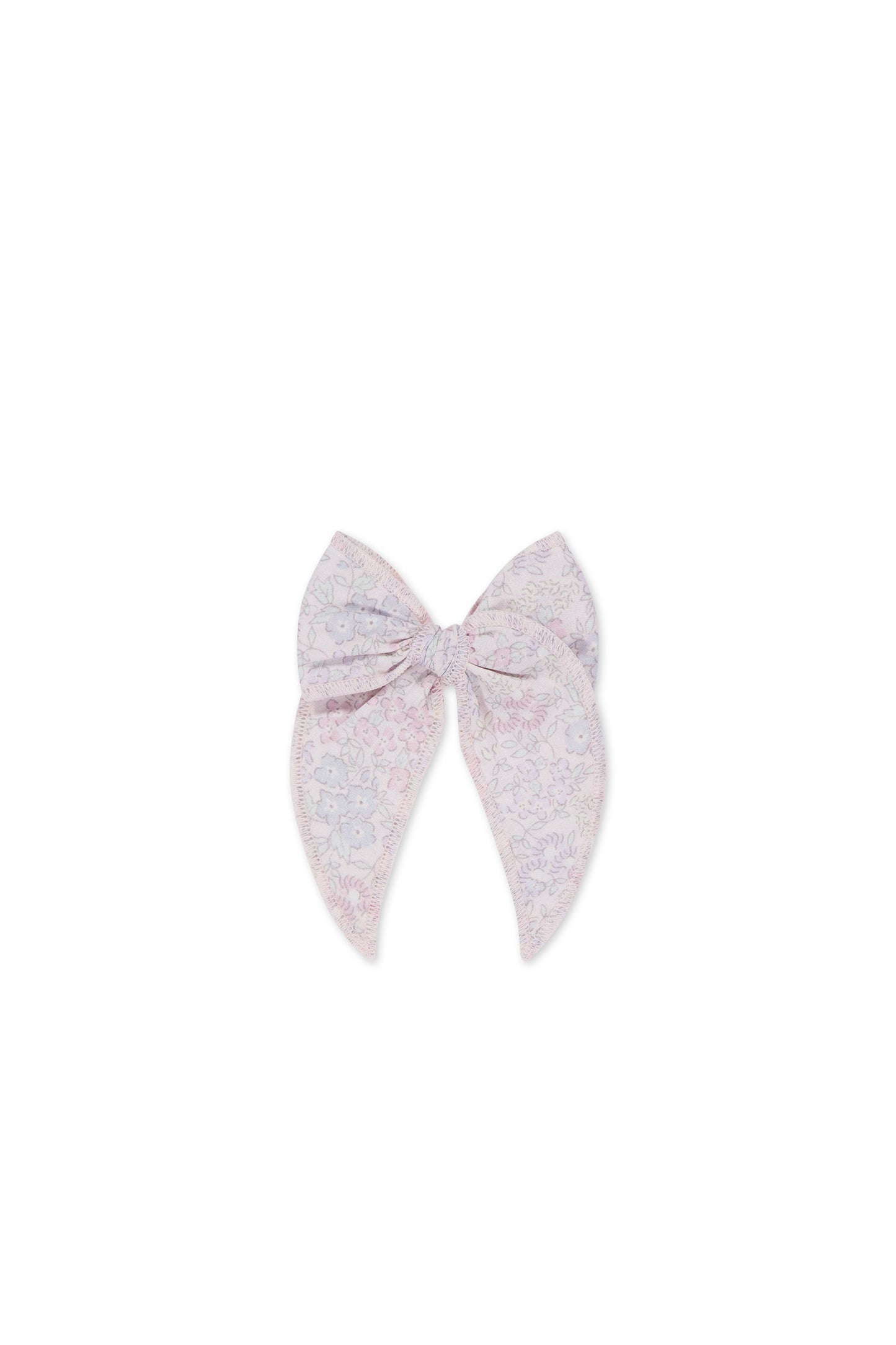 Organic Cotton Voile Bow - Azra Slightly Pink