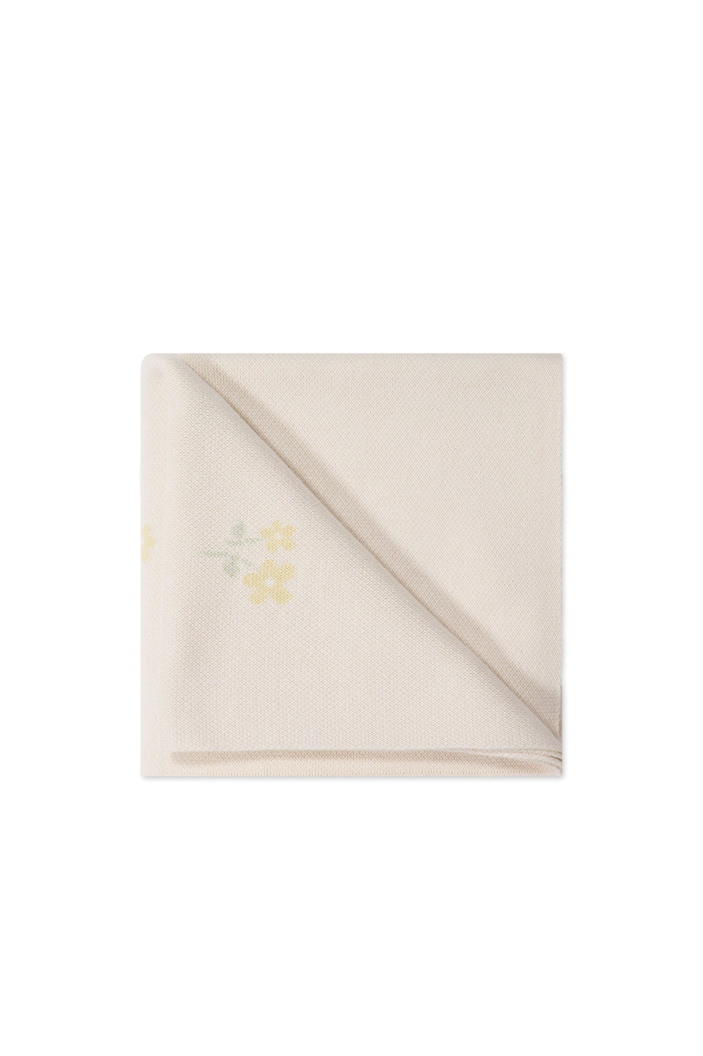 Pauline Blanket - Chamomile Jacquard