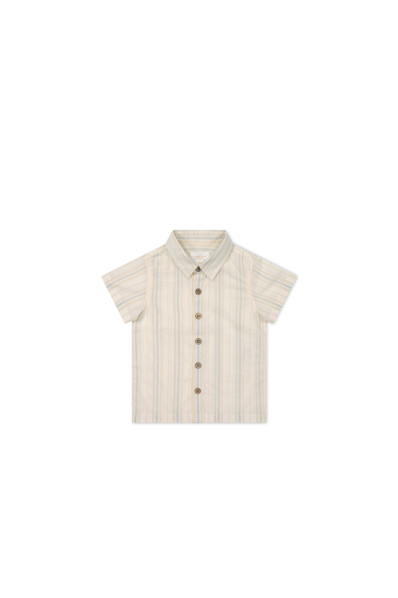 Quentin Shirt - Coastal Stripe Cloud