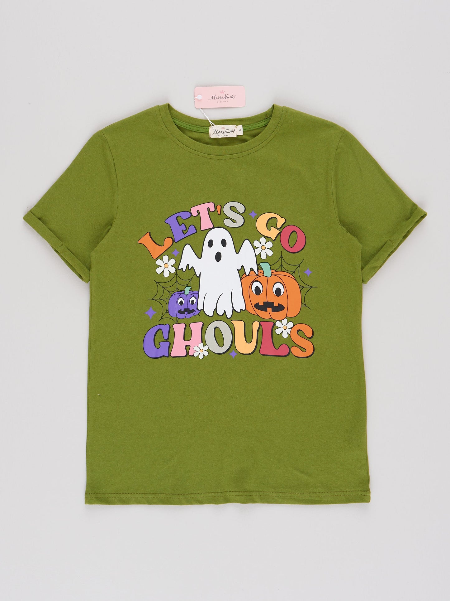 Mom & Me Ghoulish Green Top & Romper