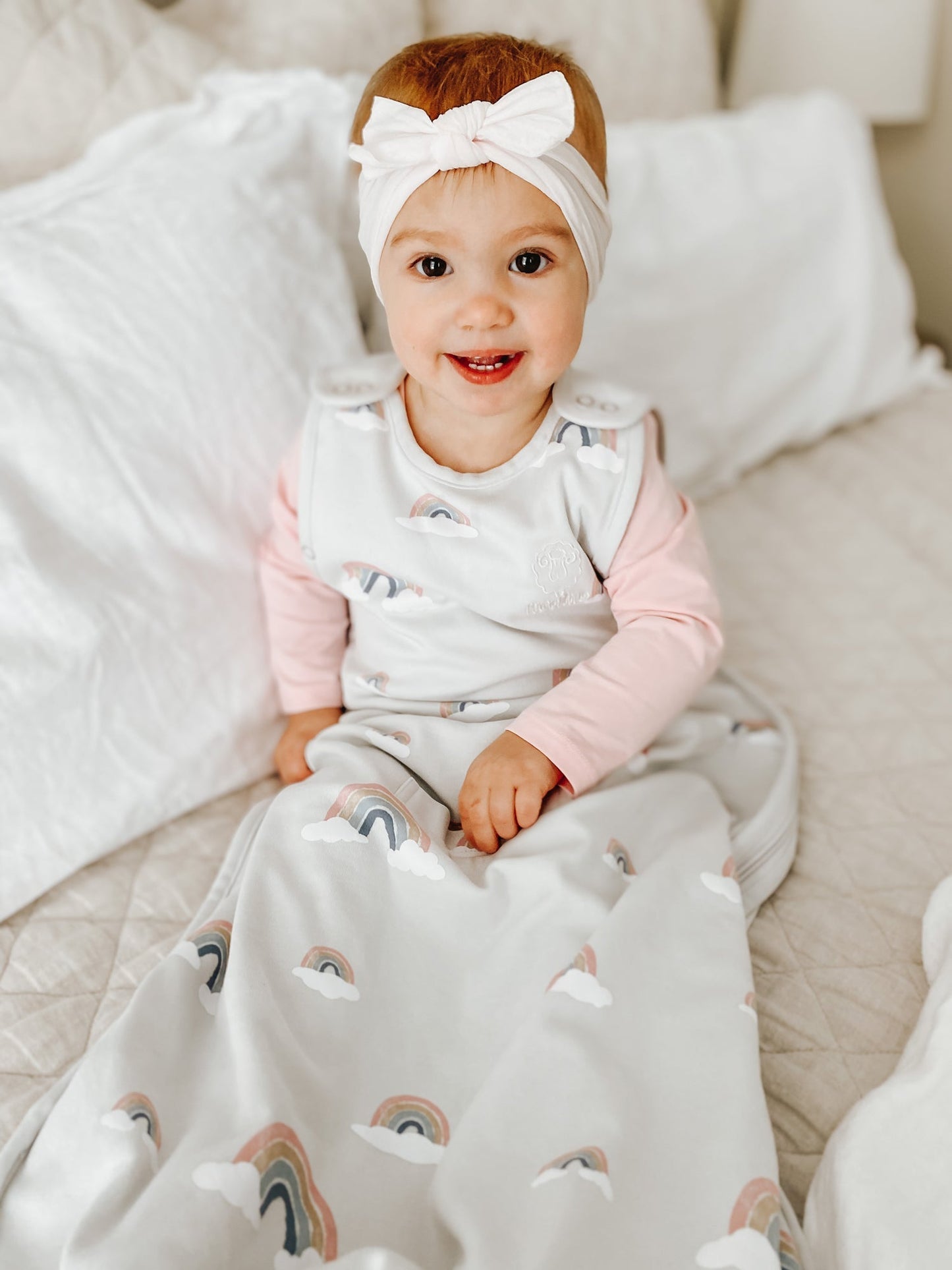 4 Season® Ultimate Baby Sleep Bag, Merino Wool & Organic Cotton, Rainbow