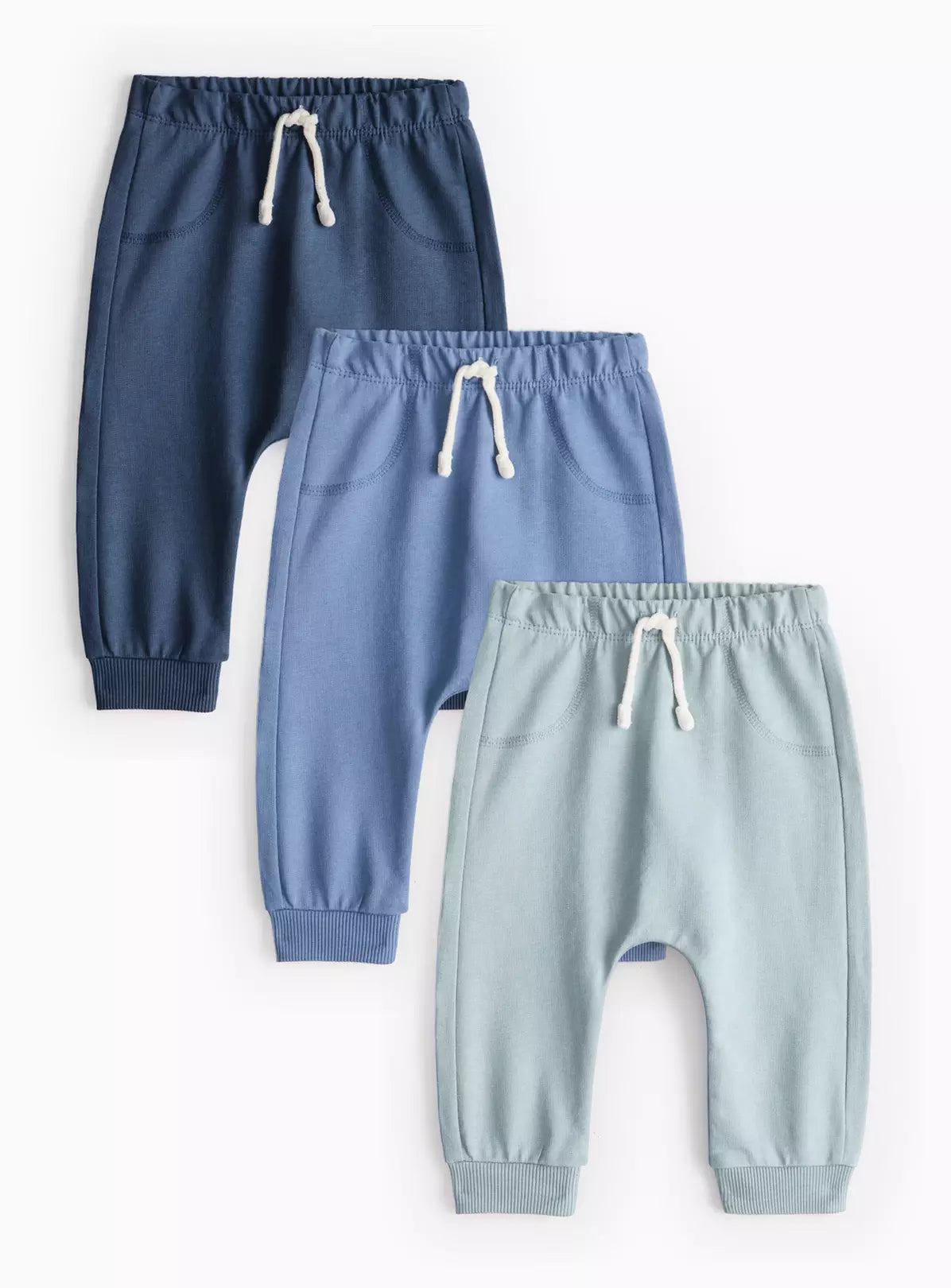 Blue Joggers 3 Pack Up to 3 mths