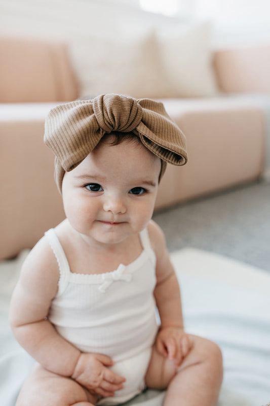 Organic Cotton Modal Singlet Bodysuit  - Milk
