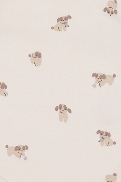 Organic Cotton Everyday Legging - Sasha Puppy Tofu