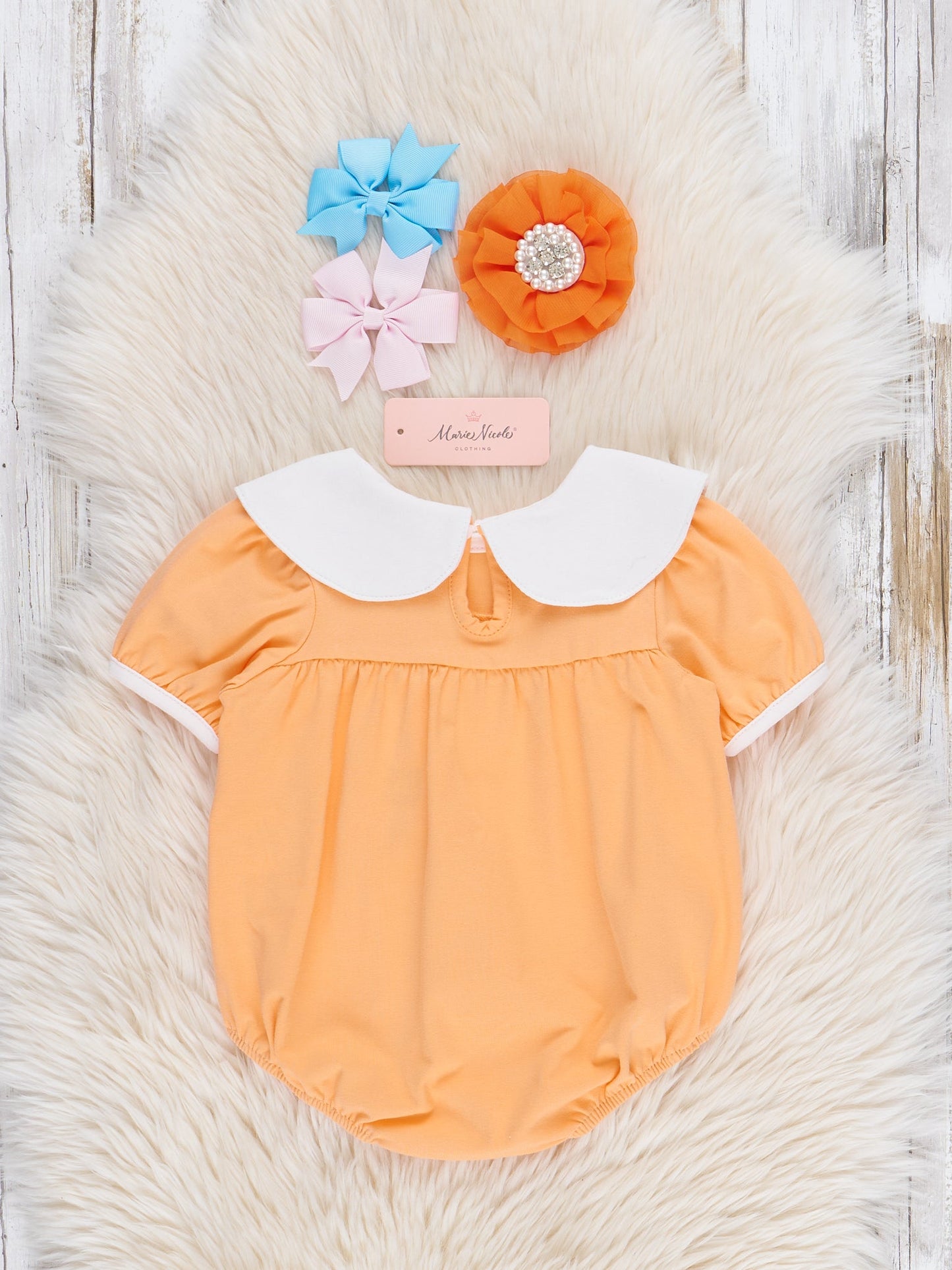 Sweet as Pumpkin Pie Embroidered Bubble