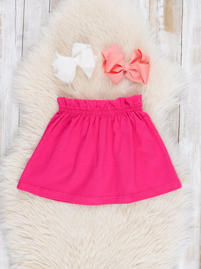 Fuchsia "Let's Go Ghouls" Outfit