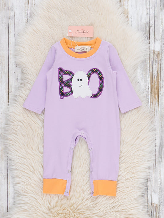 Boo Buddies Embroidered Romper