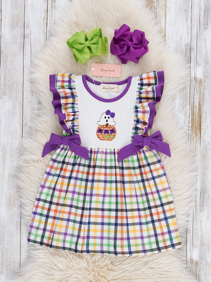 "Boo Y'all" Pumpkin Dress