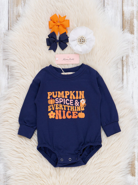 Navy "Everything Nice" Bubble
