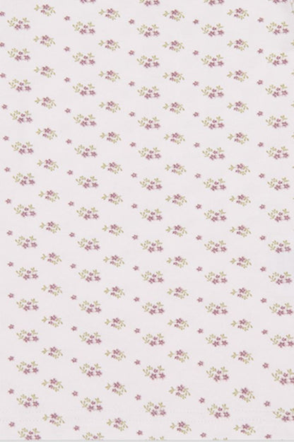 Organic Cotton Headband - Rose Floral Pink