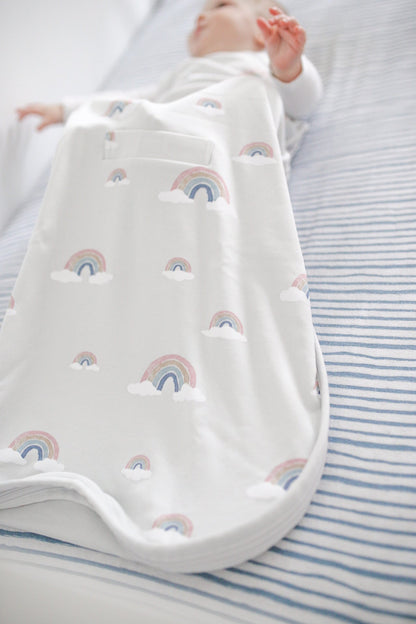 4 Season® Ultimate Baby Sleep Bag, Merino Wool & Organic Cotton, Rainbow