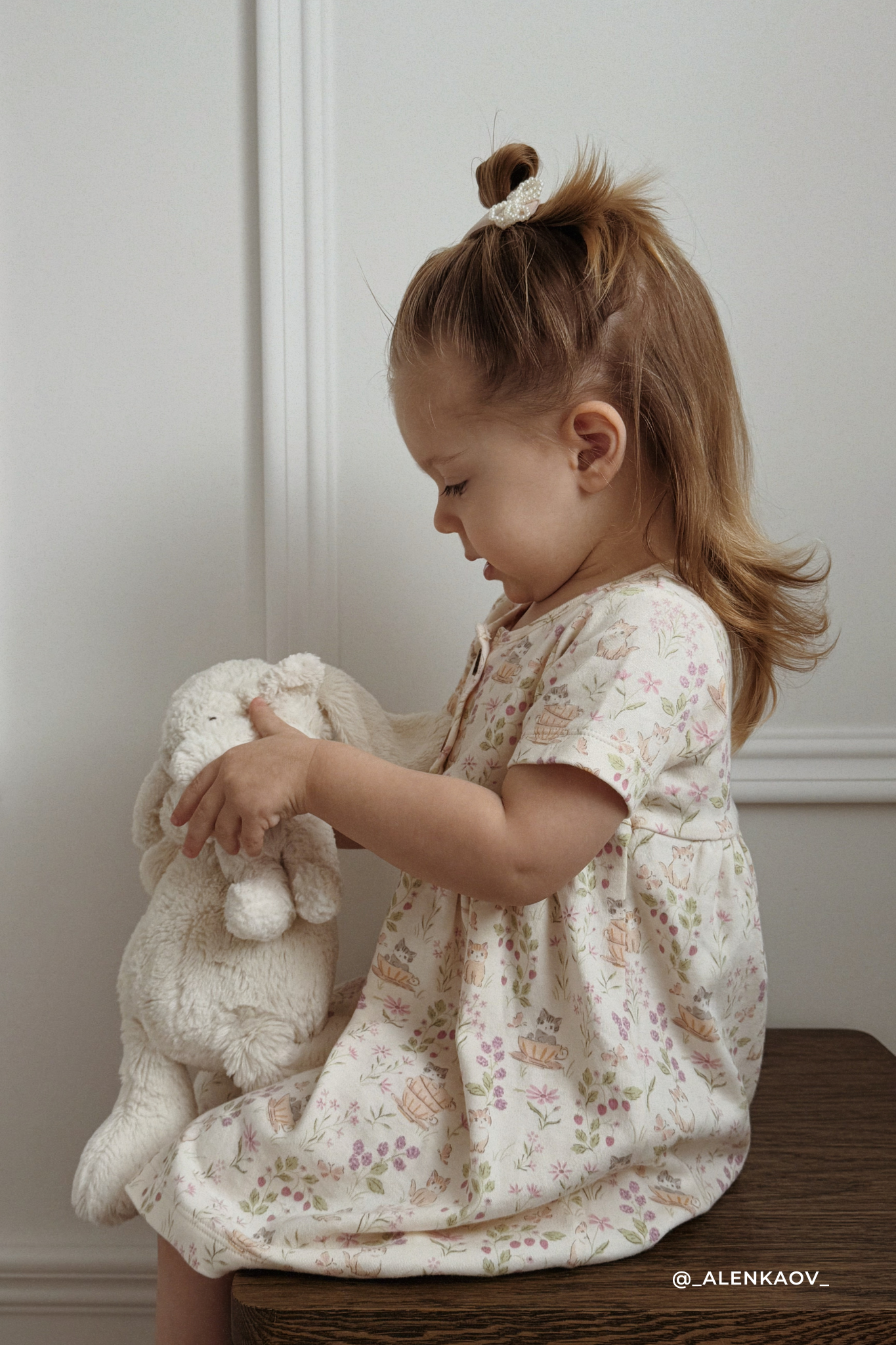 Organic Cotton Lola Dress - Moons Garden