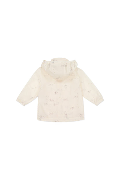 Avery Jacket - Playful Kitten Whisper White