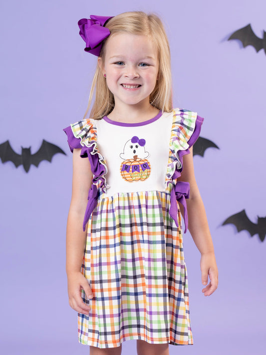"Boo Y'all" Pumpkin Dress